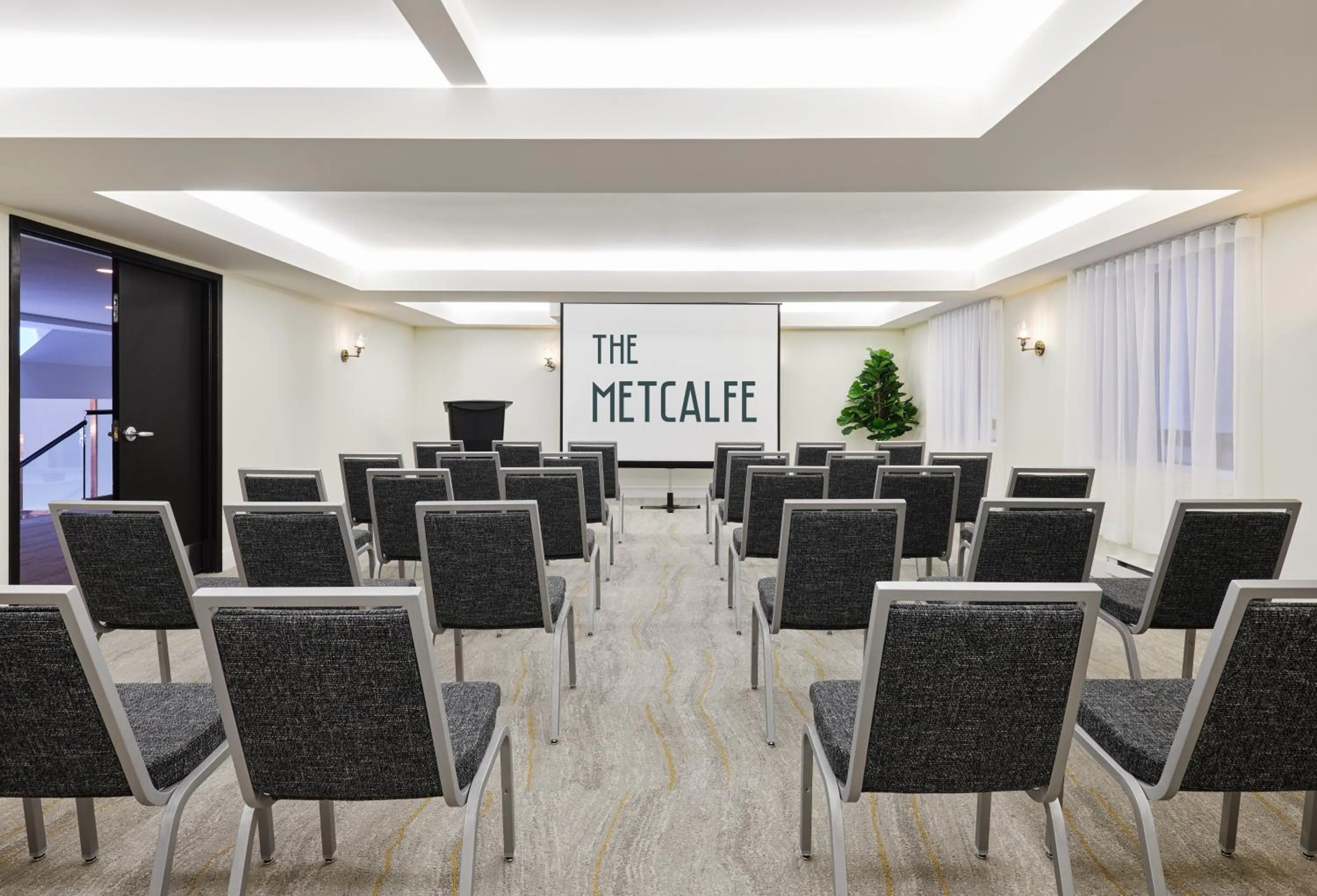 Meeting/conference room in The Metcalfe by Gray Collection