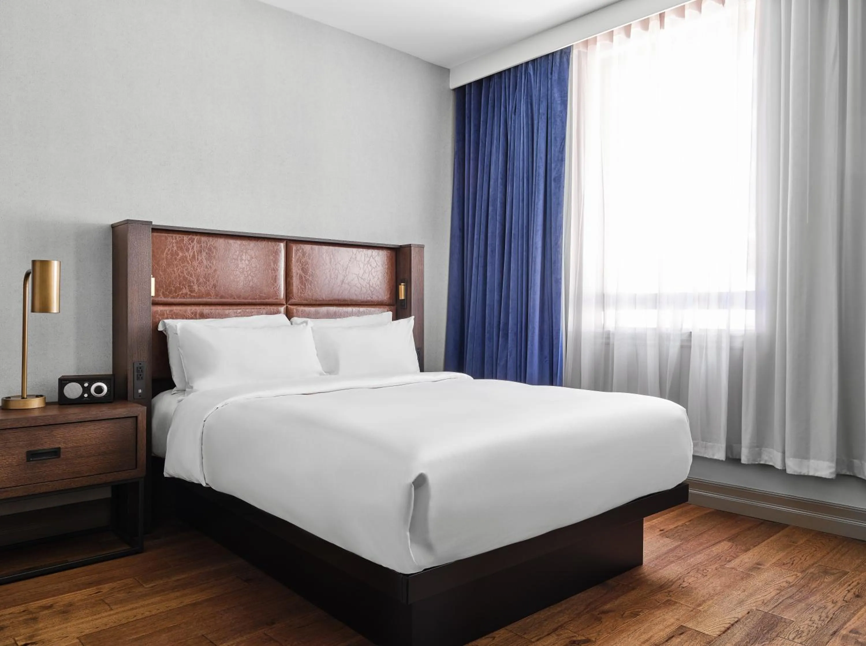 Bedroom, Bed in The Metcalfe by Gray Collection