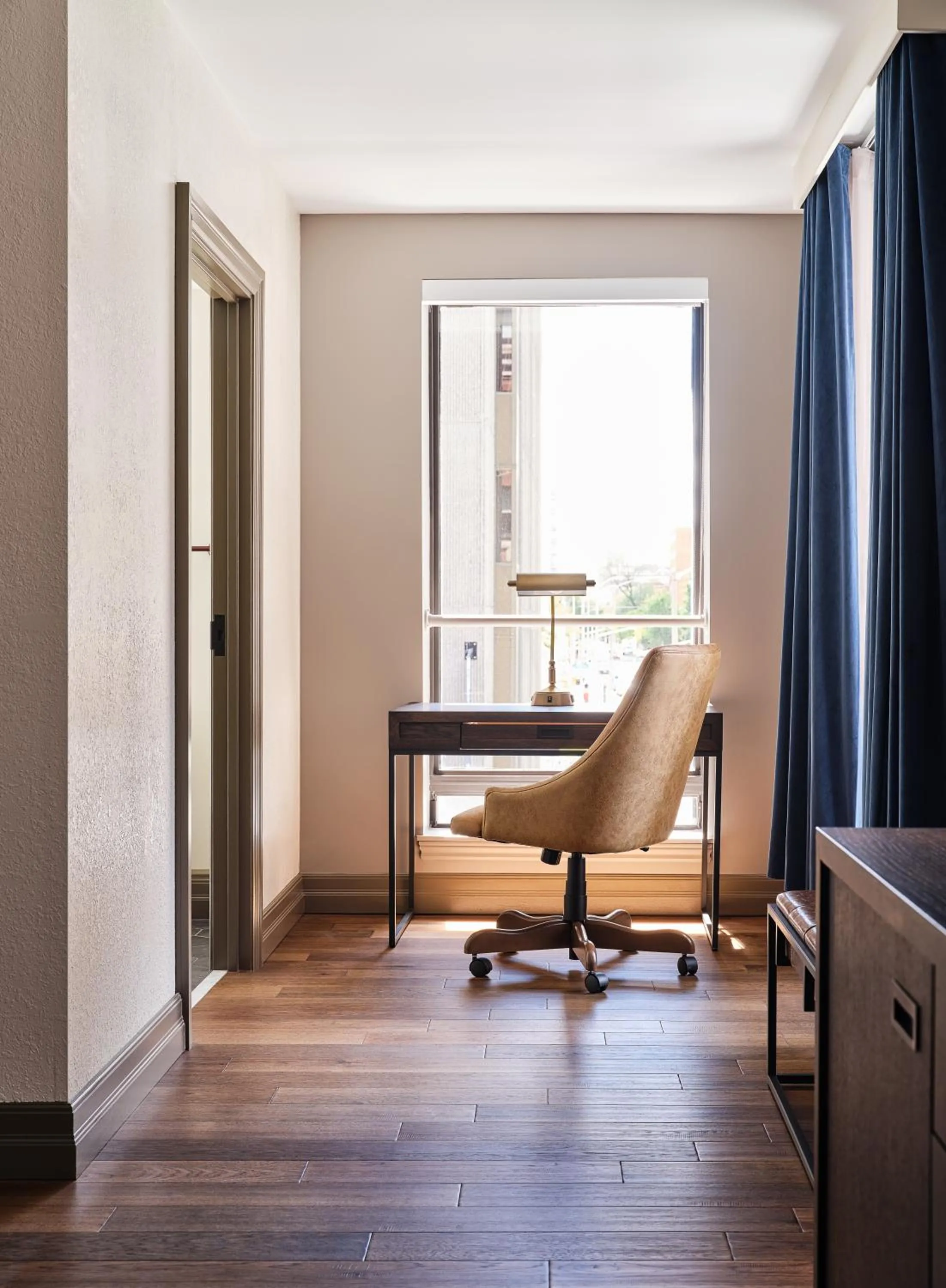 Bedroom in The Metcalfe by Gray Collection