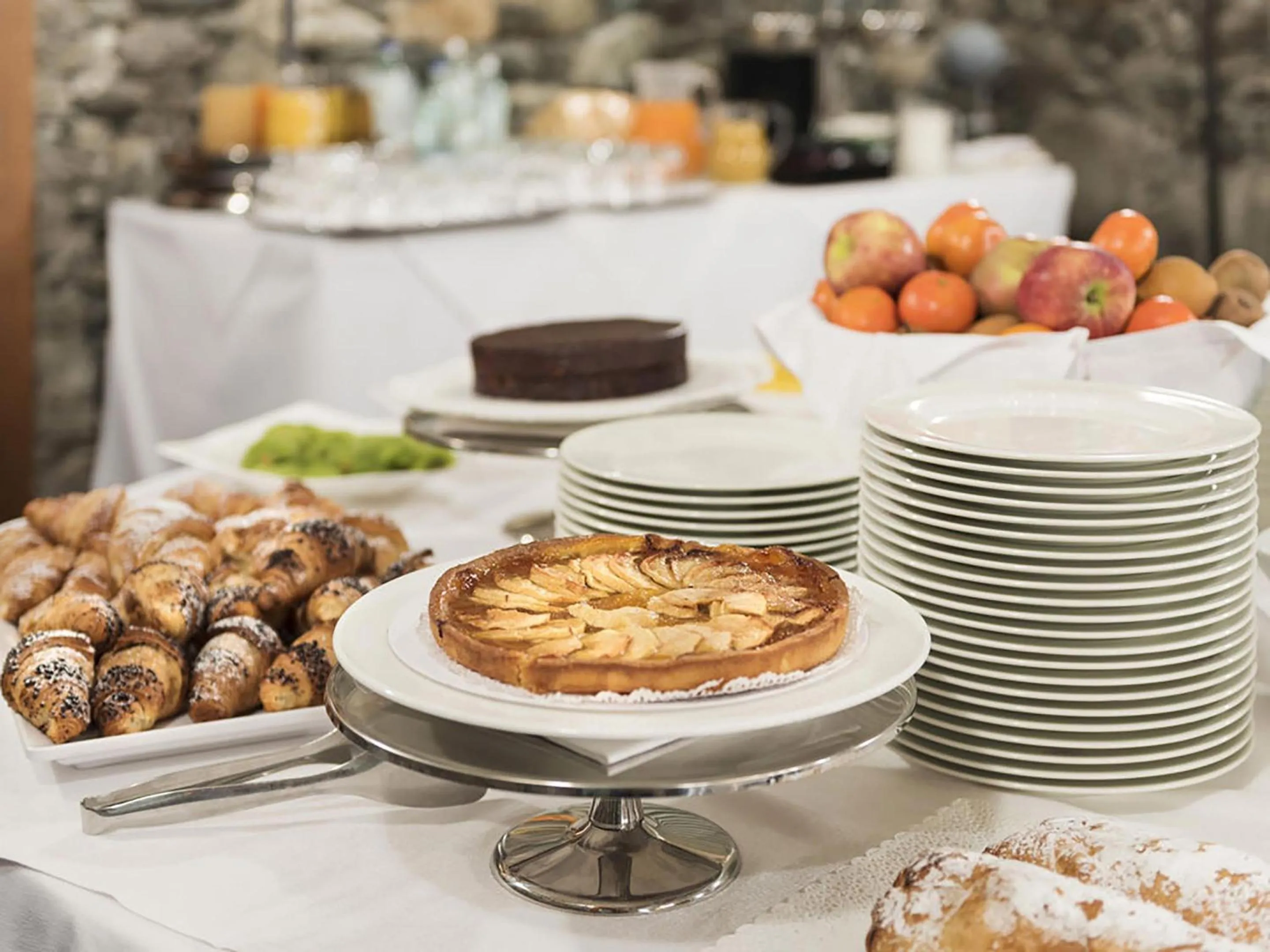 Breakfast in Grand Hotel della Posta, WorldHotels Distinctive