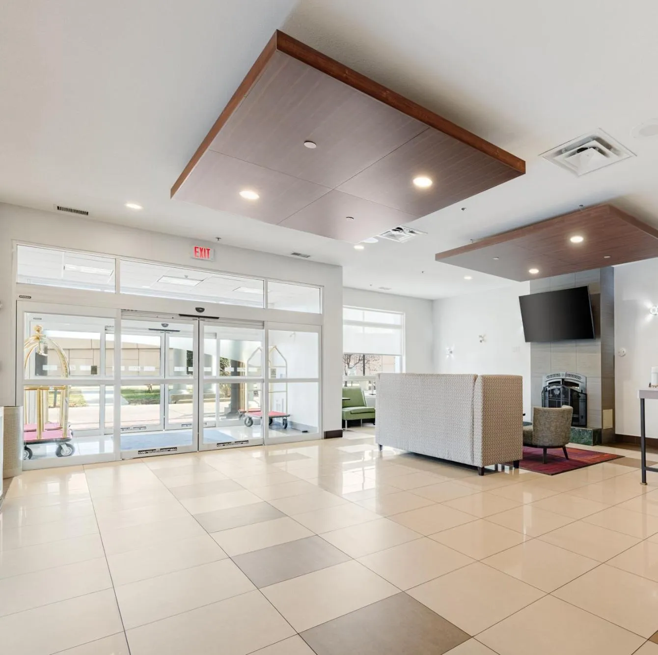 Facade/entrance in Holiday Inn Express Hotel & Suites-Edmonton South by IHG