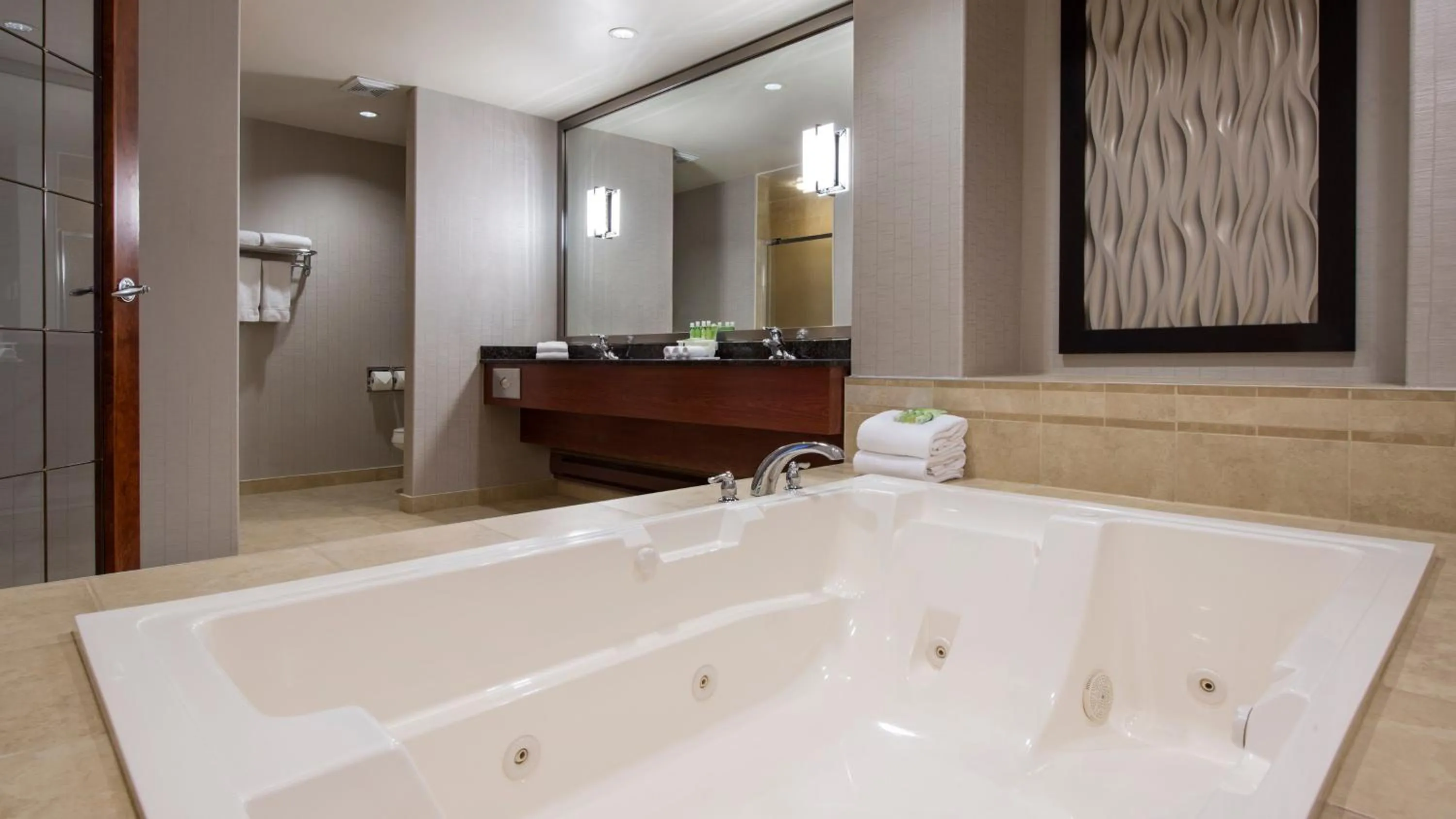 Bathroom in Holiday Inn Express Hotel & Suites Sherwood Park-Edmonton Area by IHG