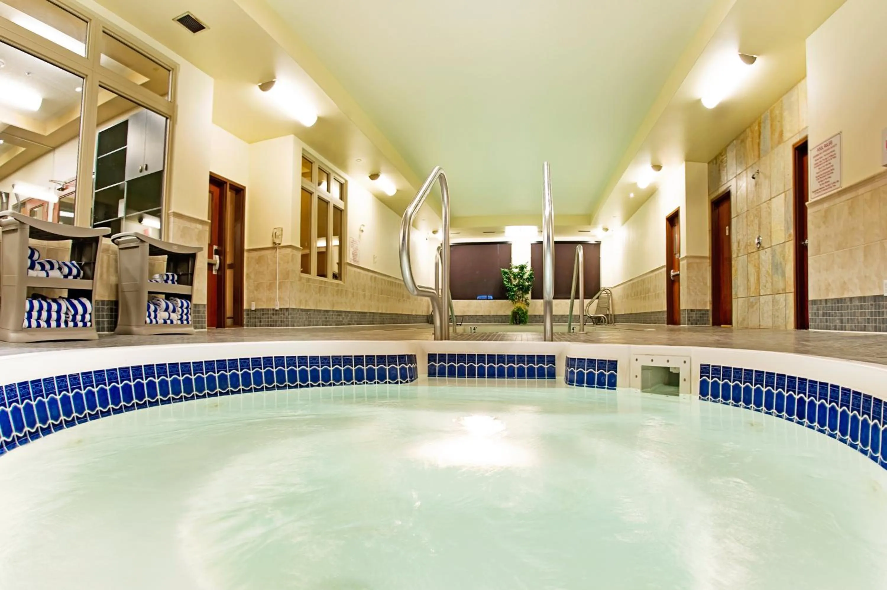 Swimming pool in Holiday Inn Hotel & Suites-West Edmonton by IHG