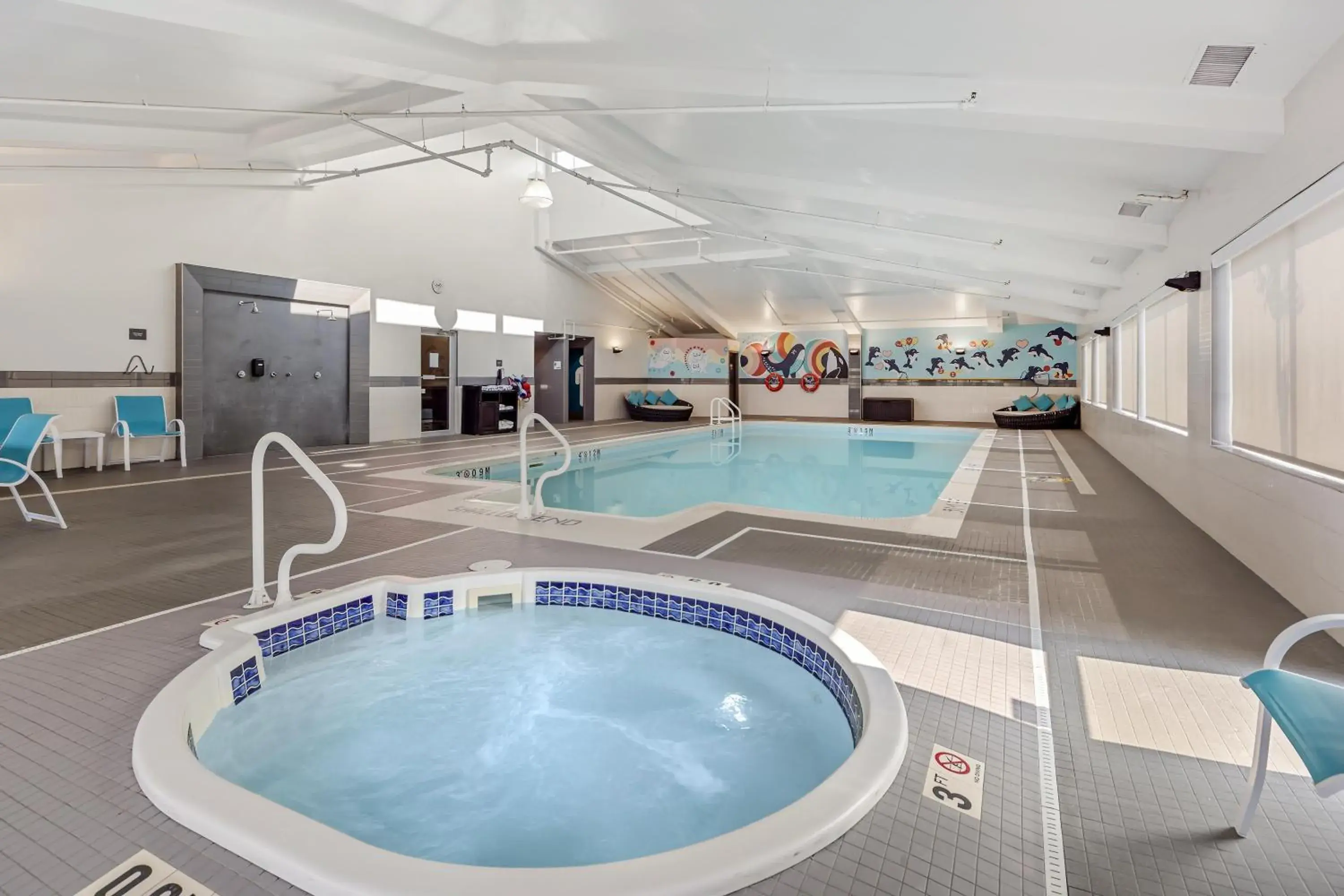 Pool view in Best Western Plus West Edmonton Pool view in Best Western Plus West Edmonton