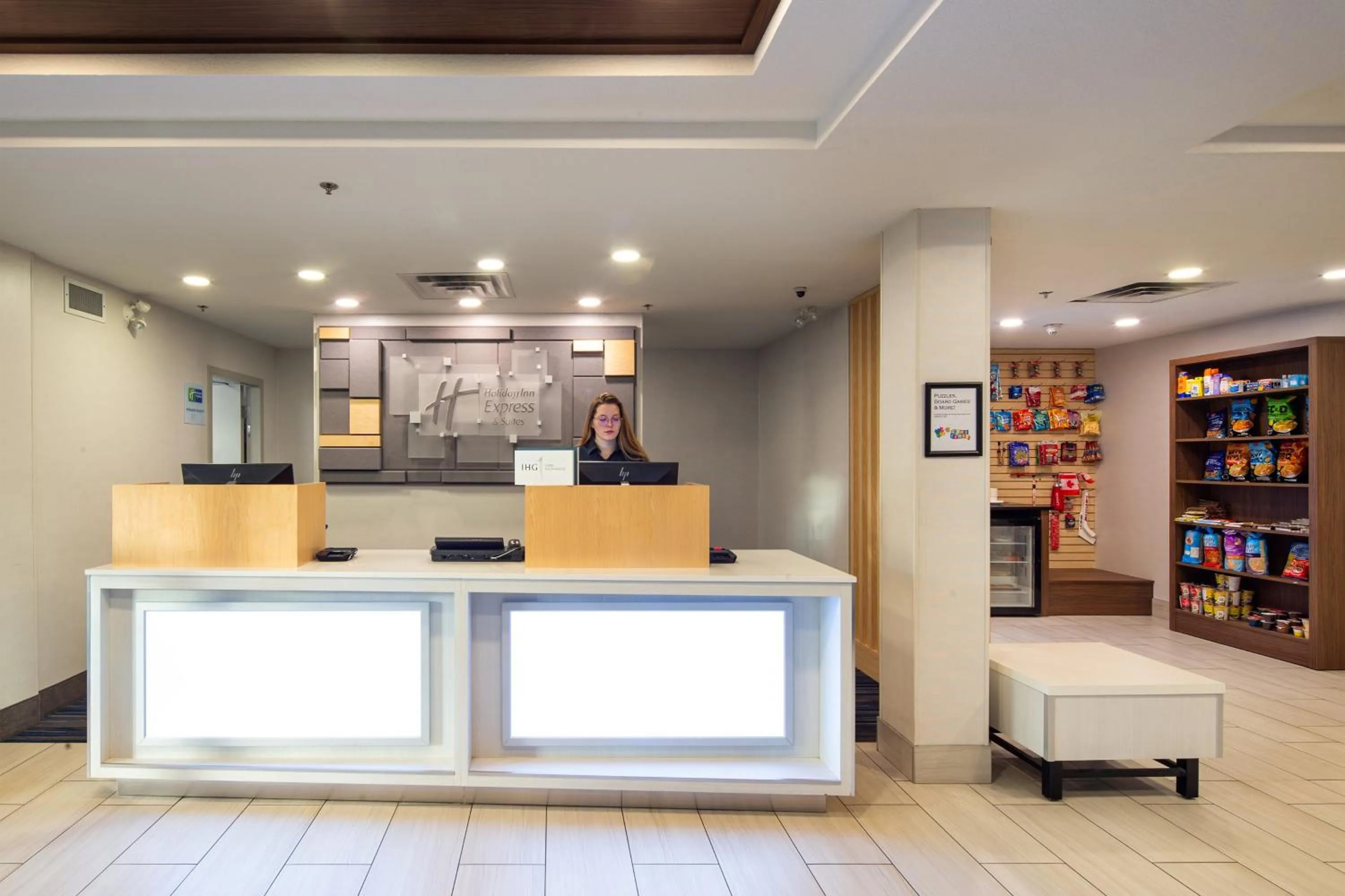 Property building in Holiday Inn Express Hotel & Suites-Hinton by IHG