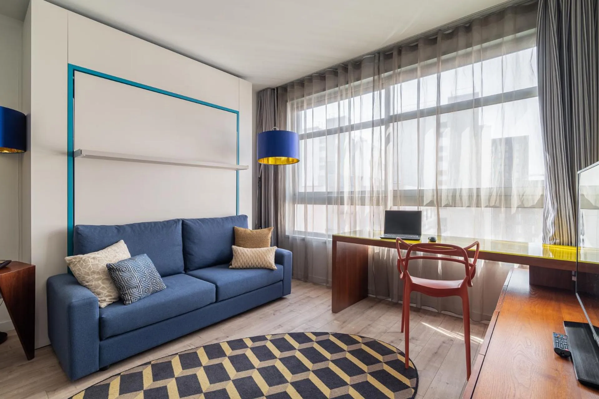 Living room in Naitly Barcelona Poblenou