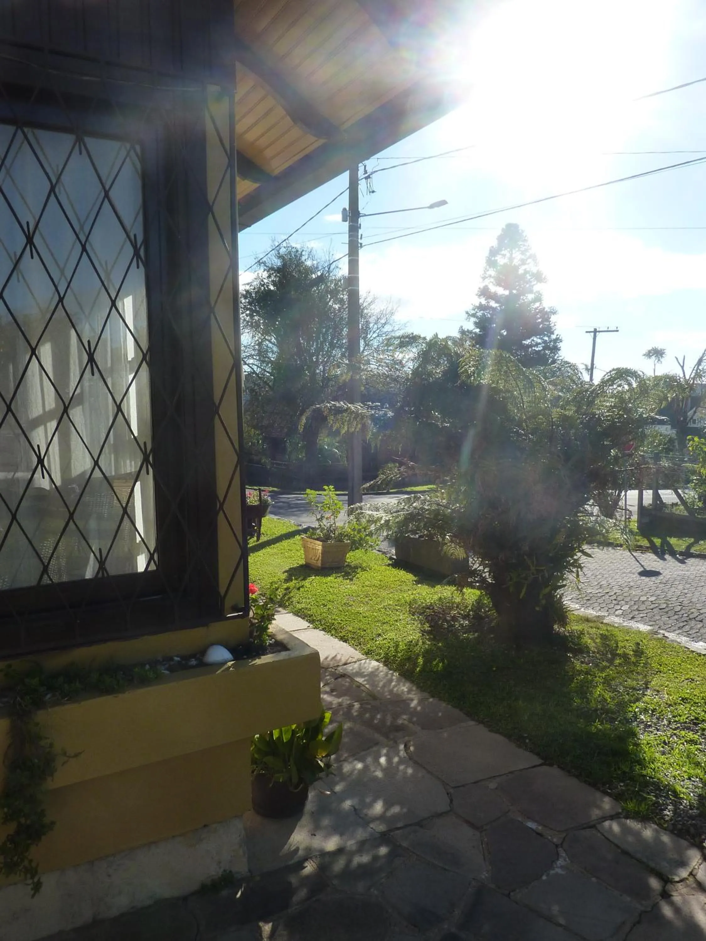 Garden in Pousada Casa Amarela