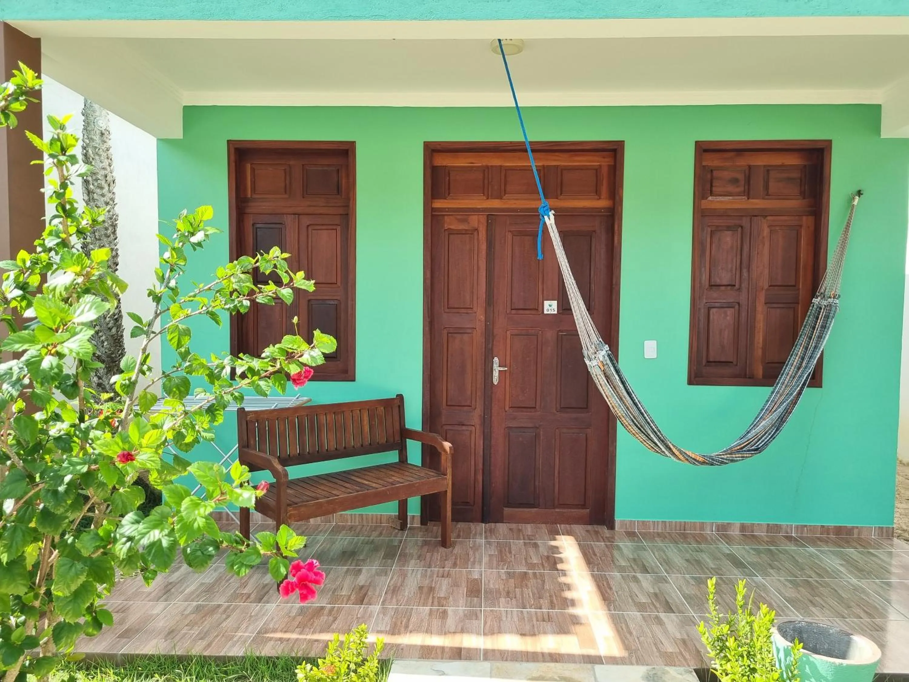 Garden view in Pousada e Restaurante Paraíso Natural