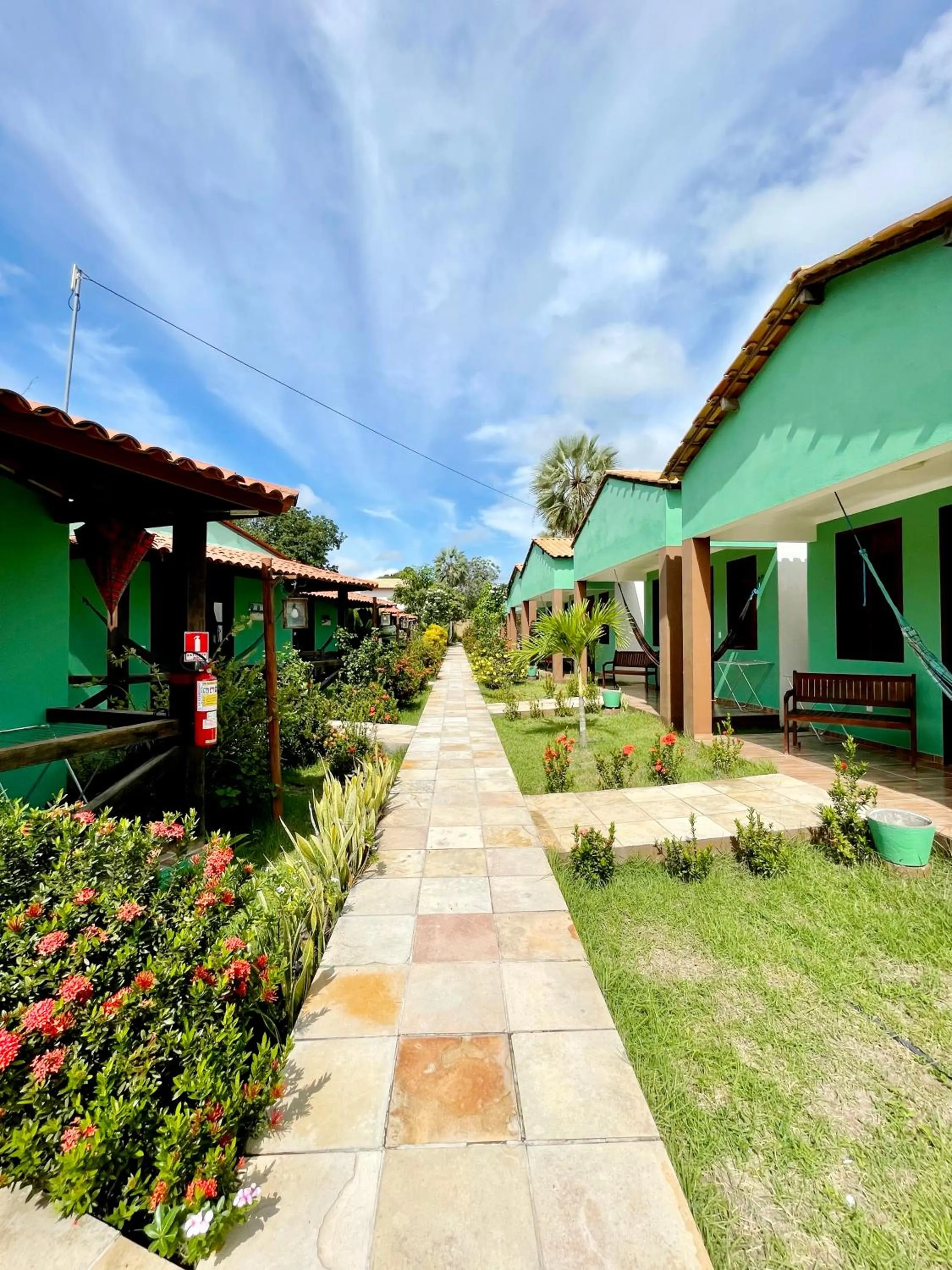 Property building in Pousada e Restaurante Paraíso Natural