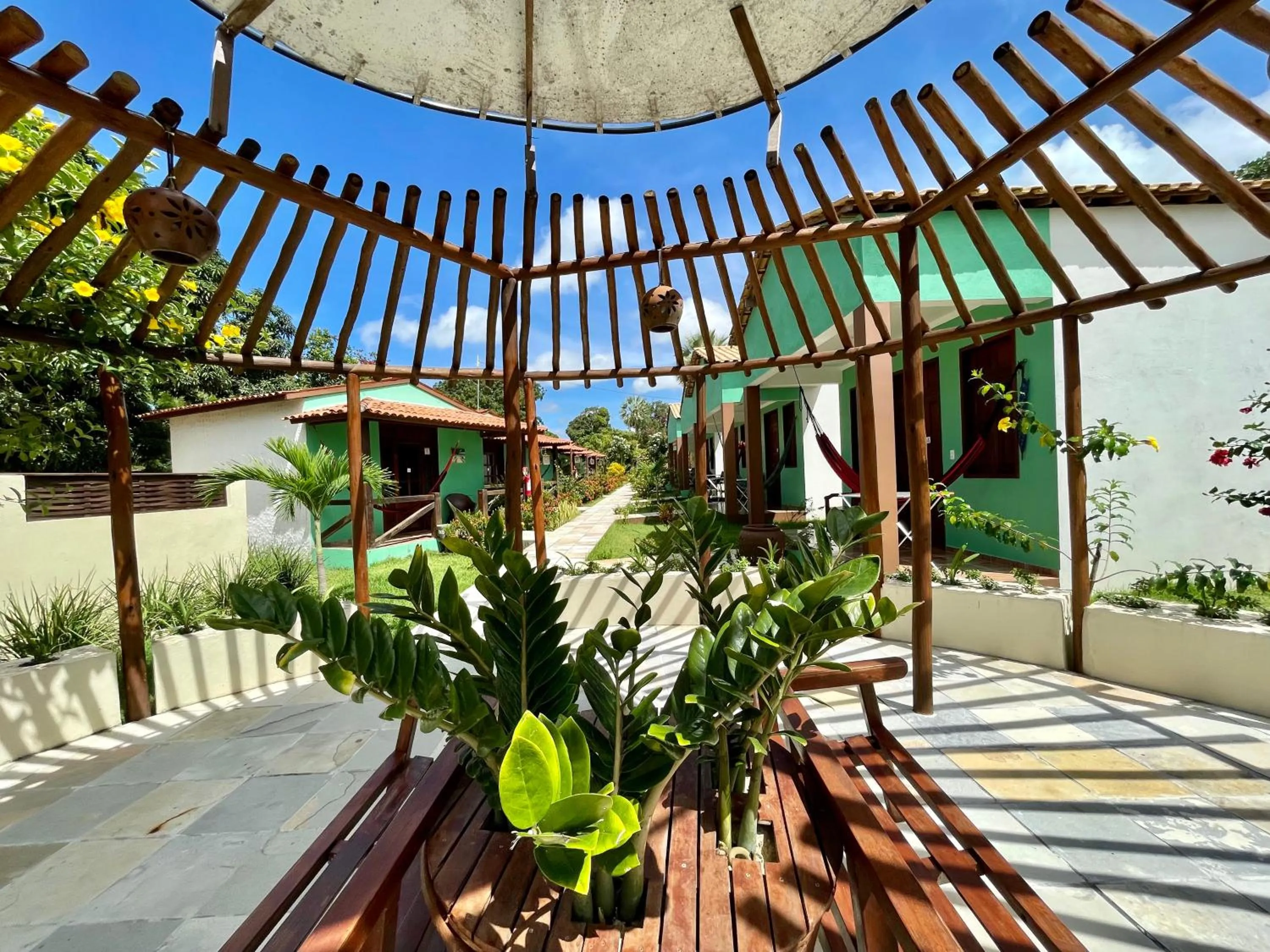 Property building in Pousada e Restaurante Paraíso Natural