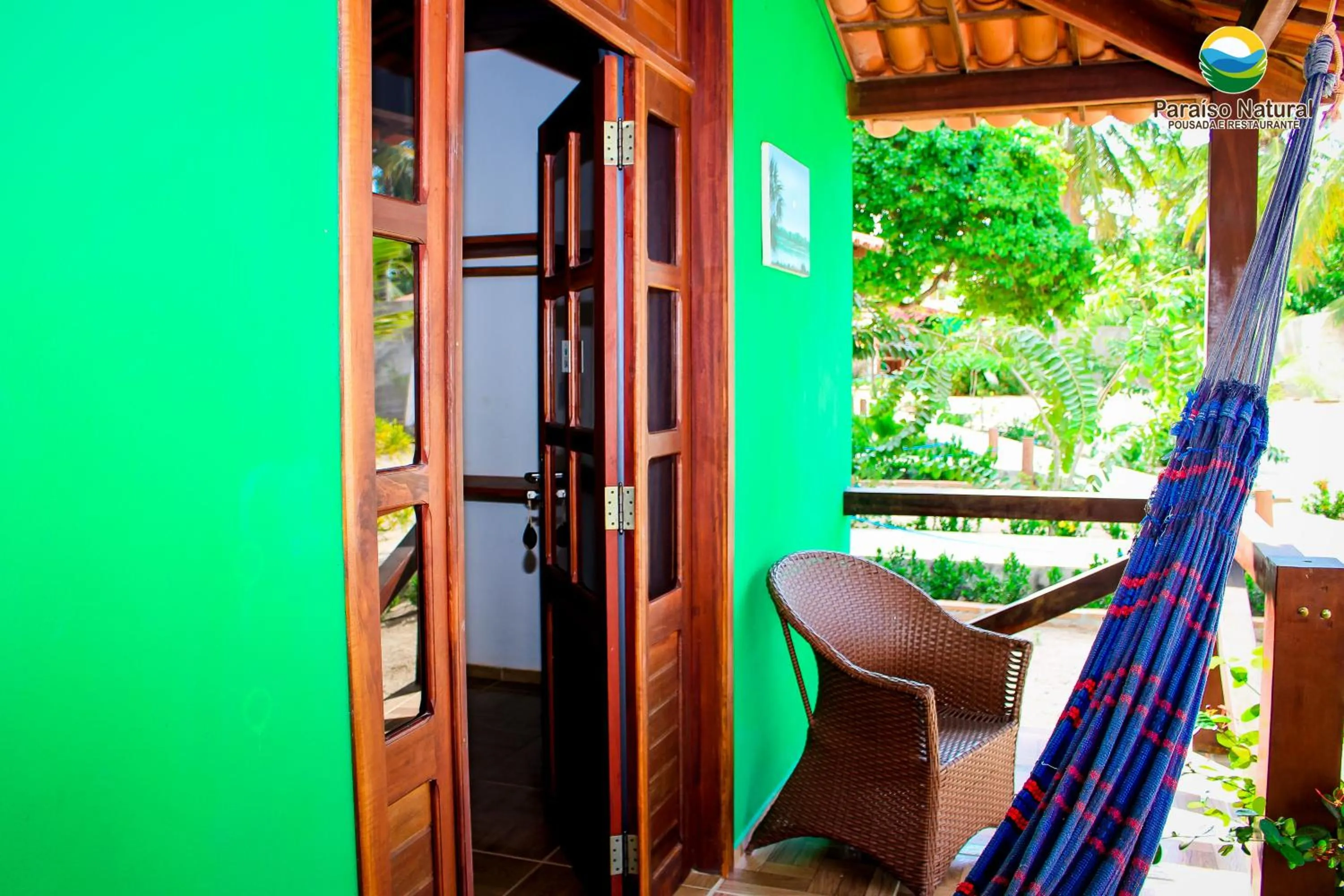 Bedroom in Pousada e Restaurante Paraíso Natural