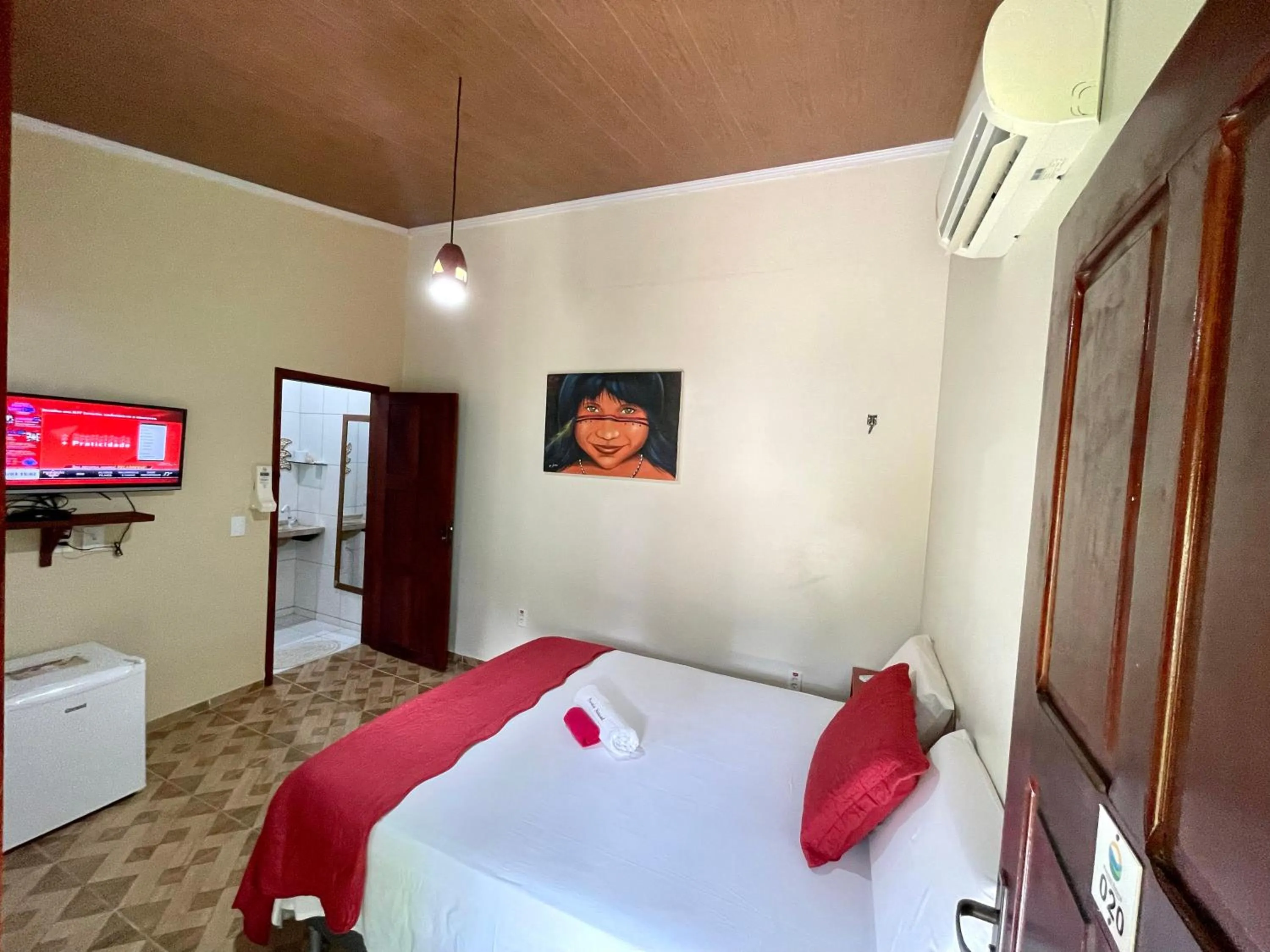 Garden, Bed in Pousada e Restaurante Paraíso Natural