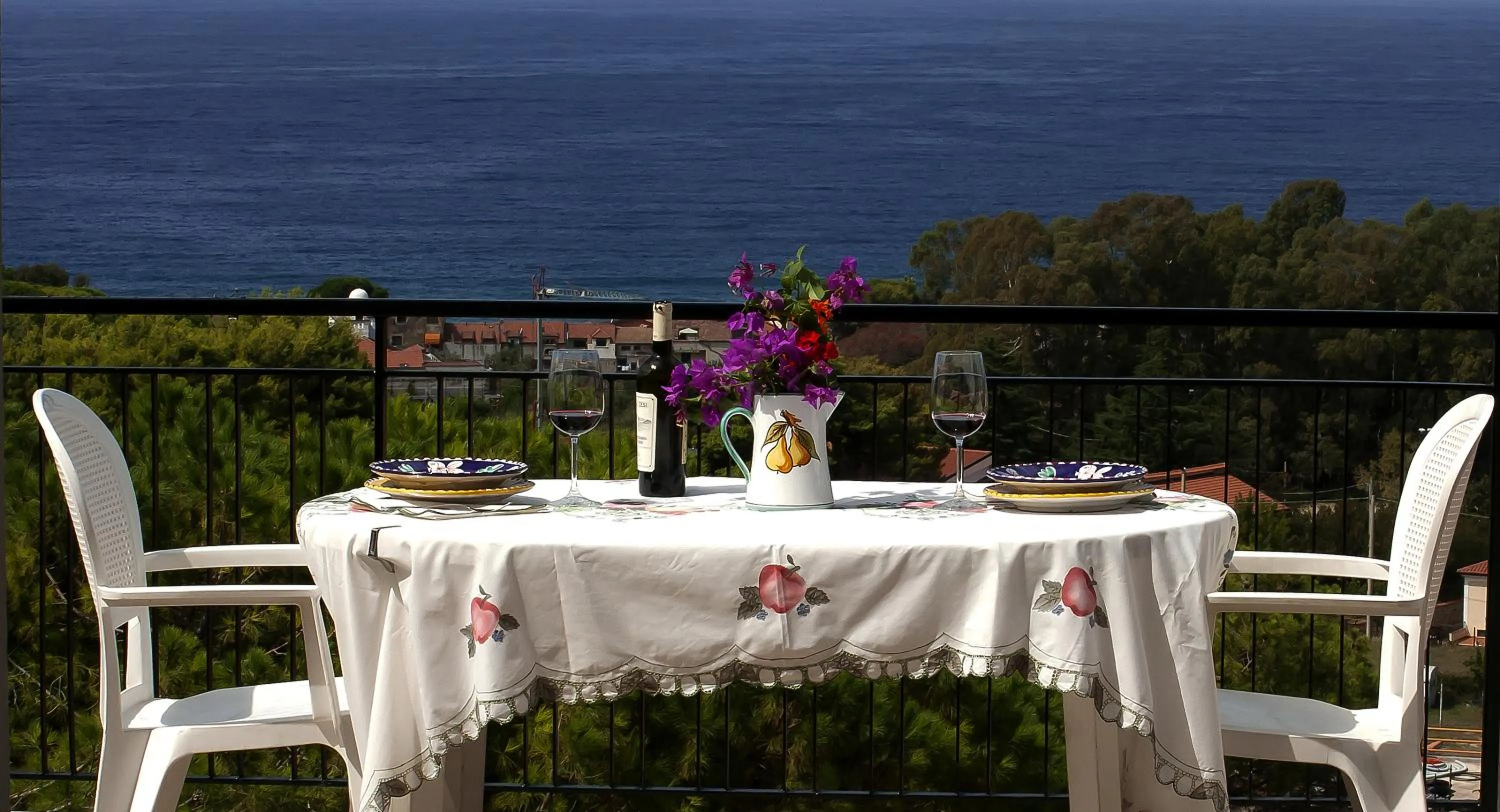 Balcony/Terrace in Residence Domus Cilento
