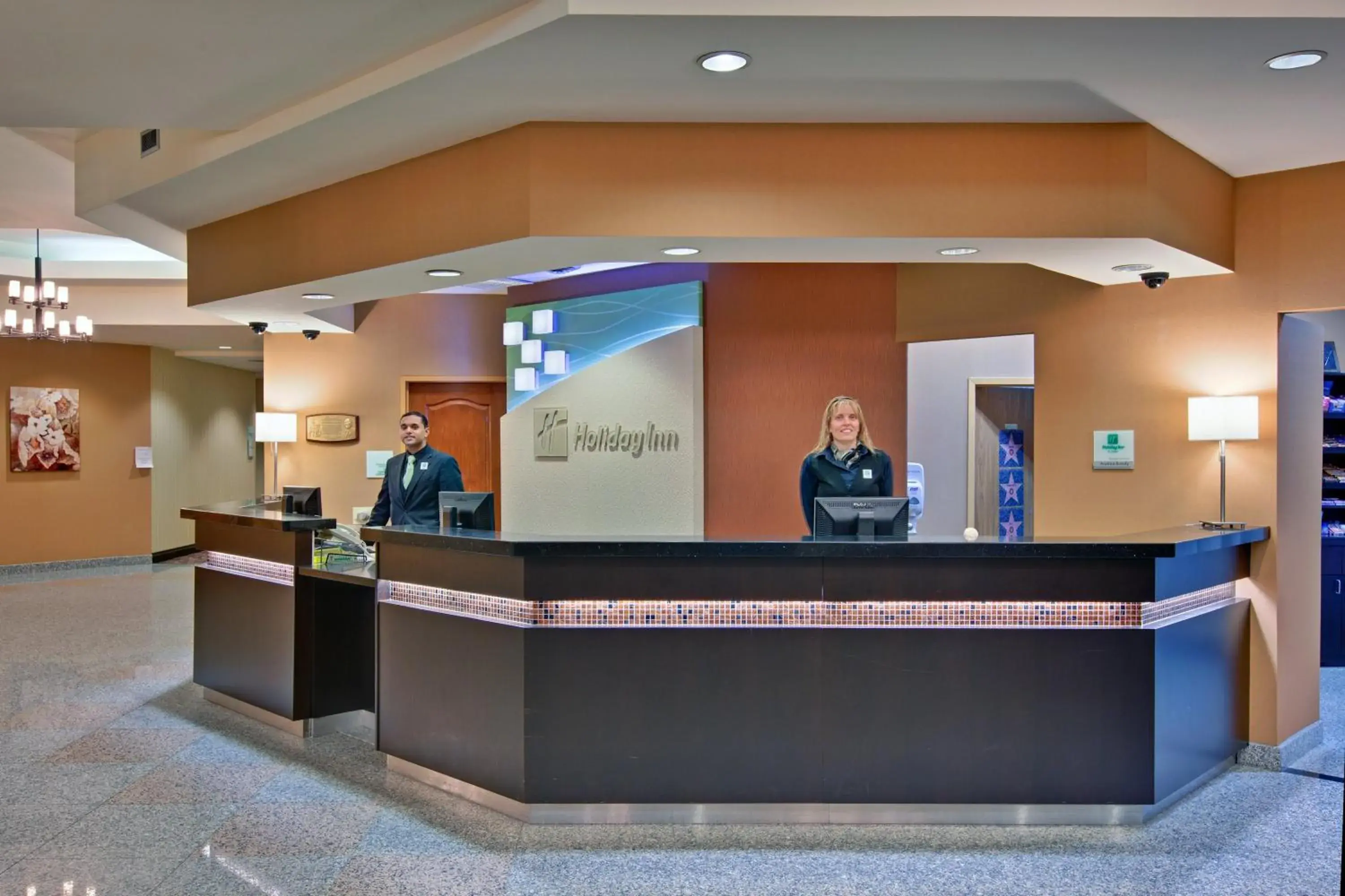 Lobby or reception in Holiday Inn Windsor - Ambassador Bridge by IHG Lobby or reception in Holiday Inn Windsor - Ambassador Bridge by IHG