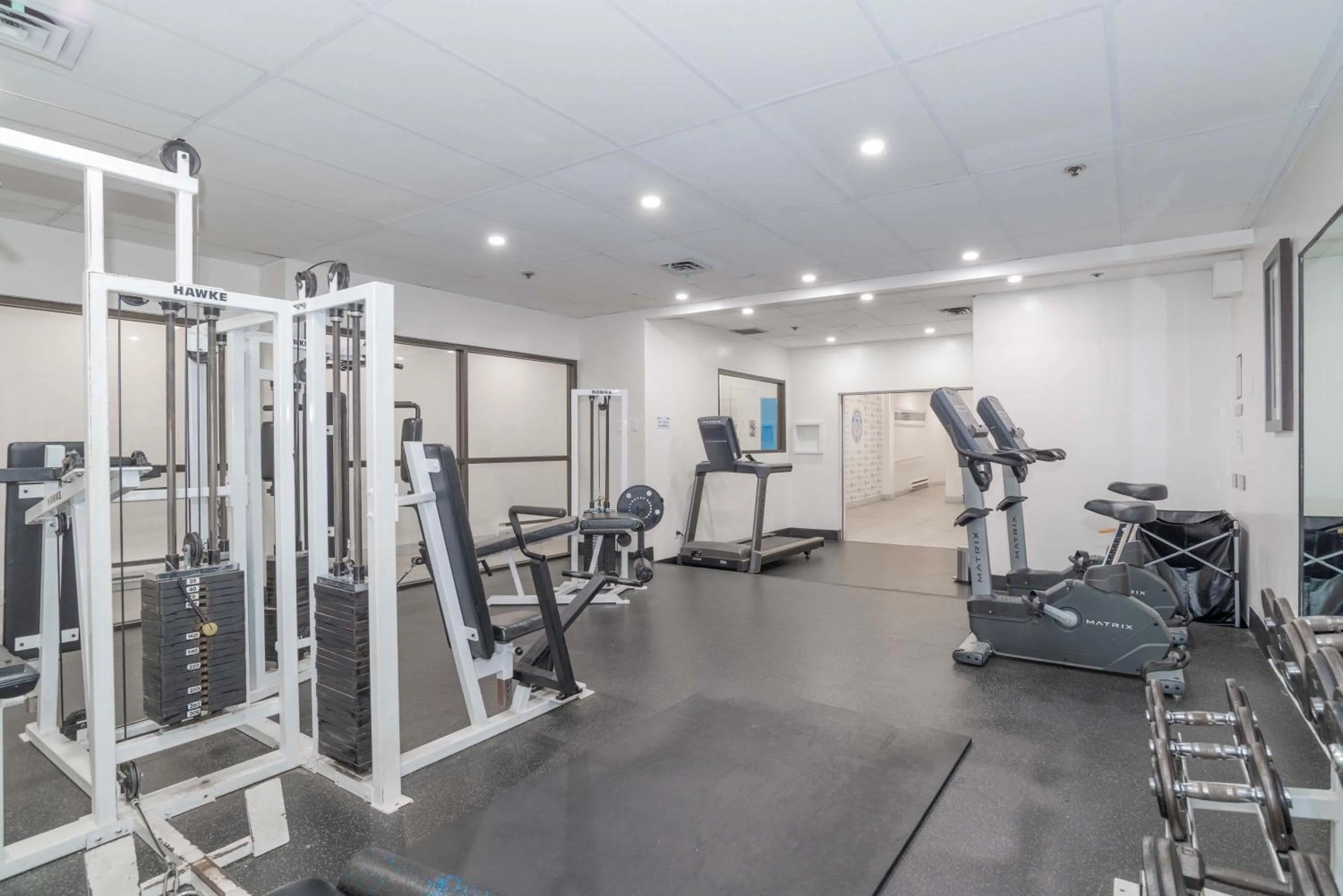 Fitness centre/facilities in Sandman Signature Vancouver Airport Hotel & Resort