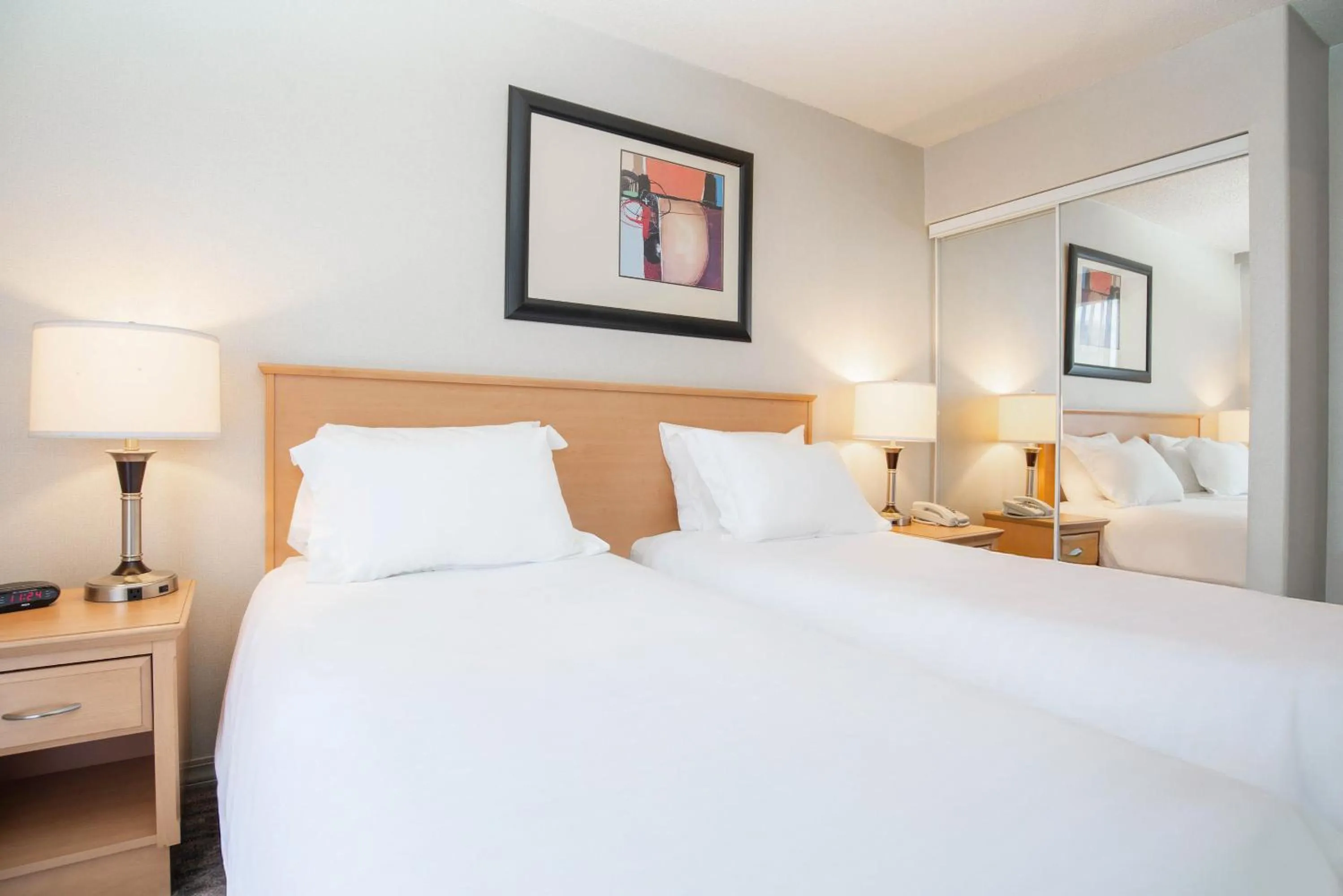 Photo of the whole room, Bed in Sandman Suites Vancouver on Davie