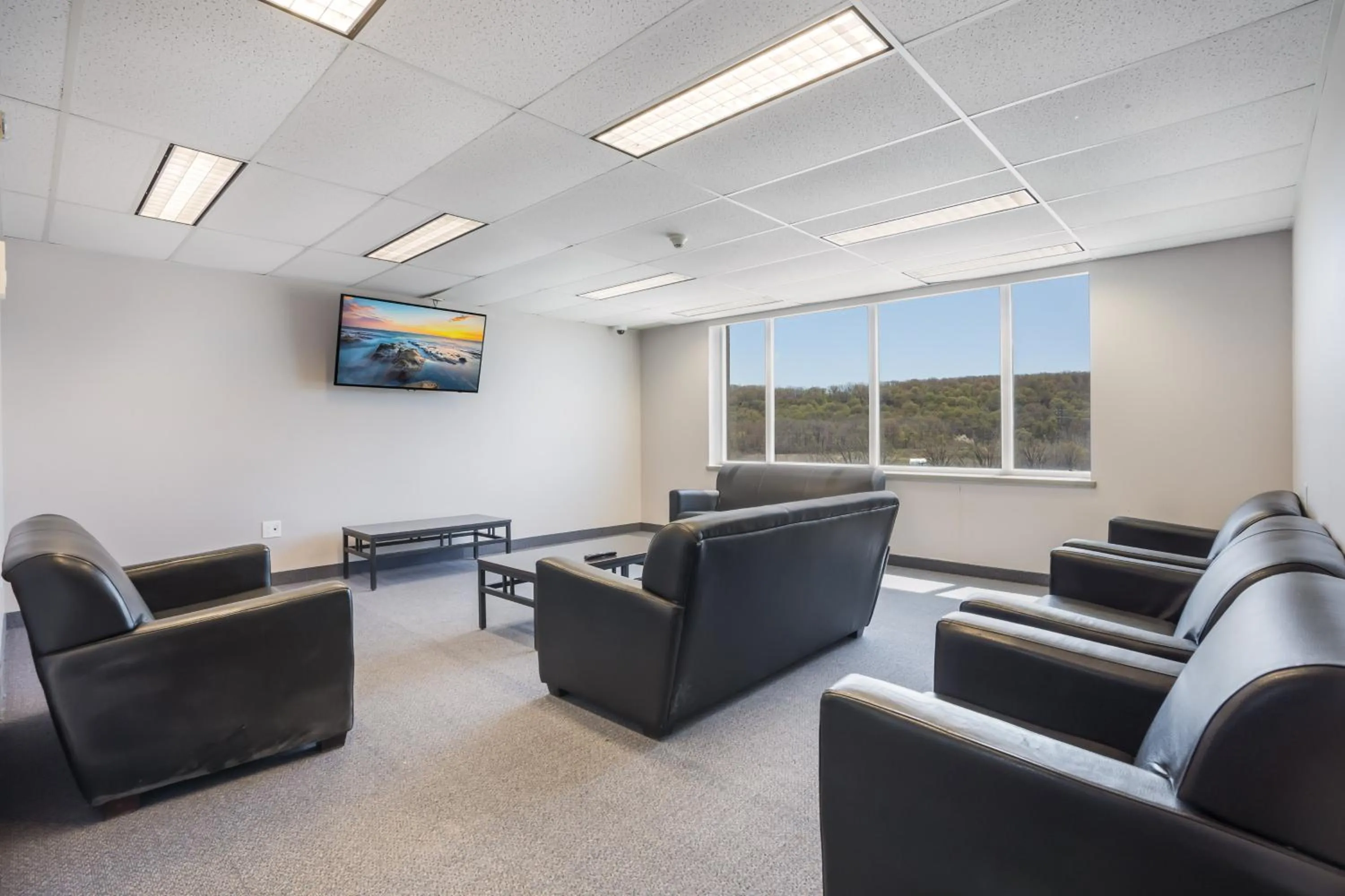 Communal lounge/ TV room in Residence & Conference Centre - Niagara-on-the-Lake