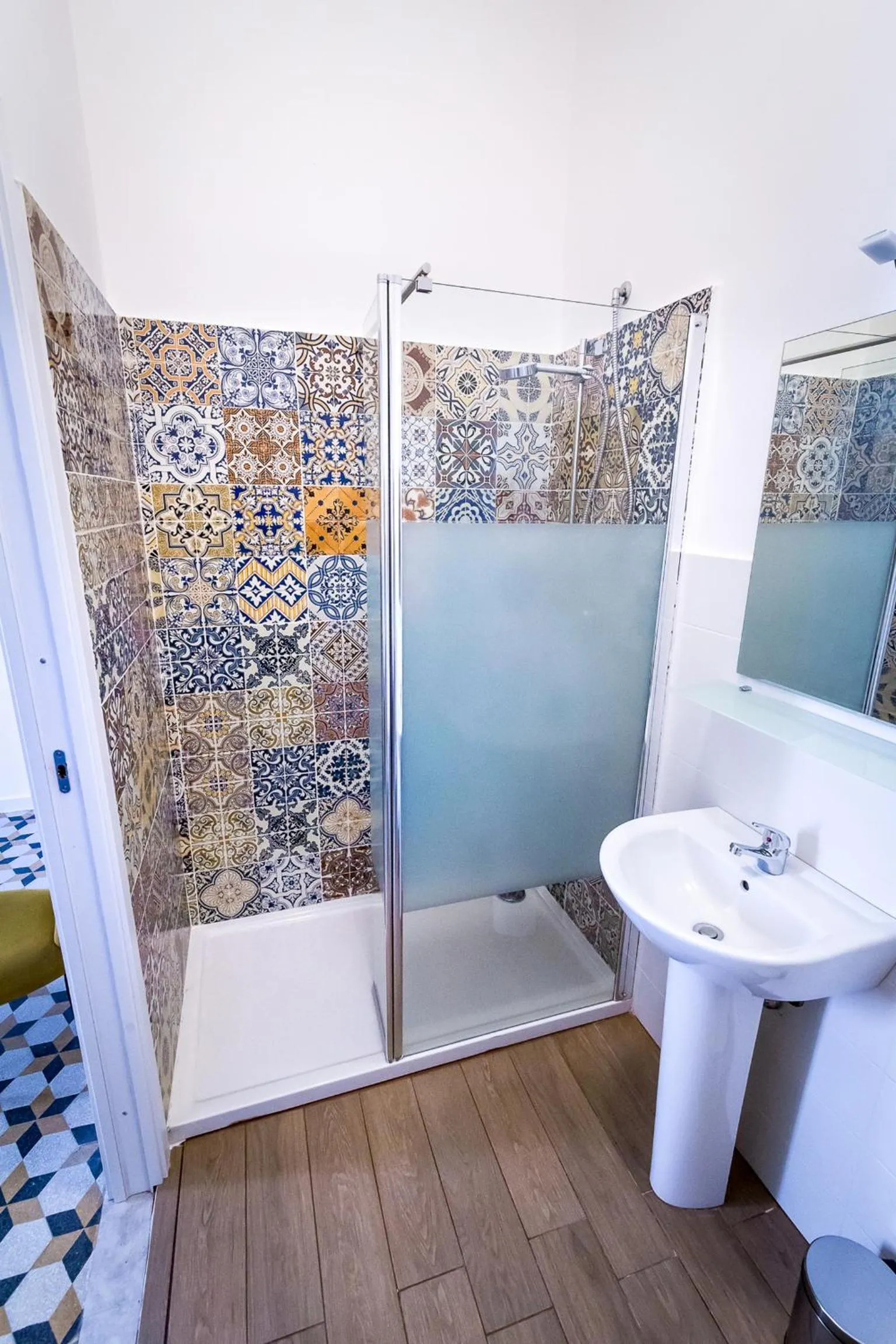 Bathroom in Liberty Suites