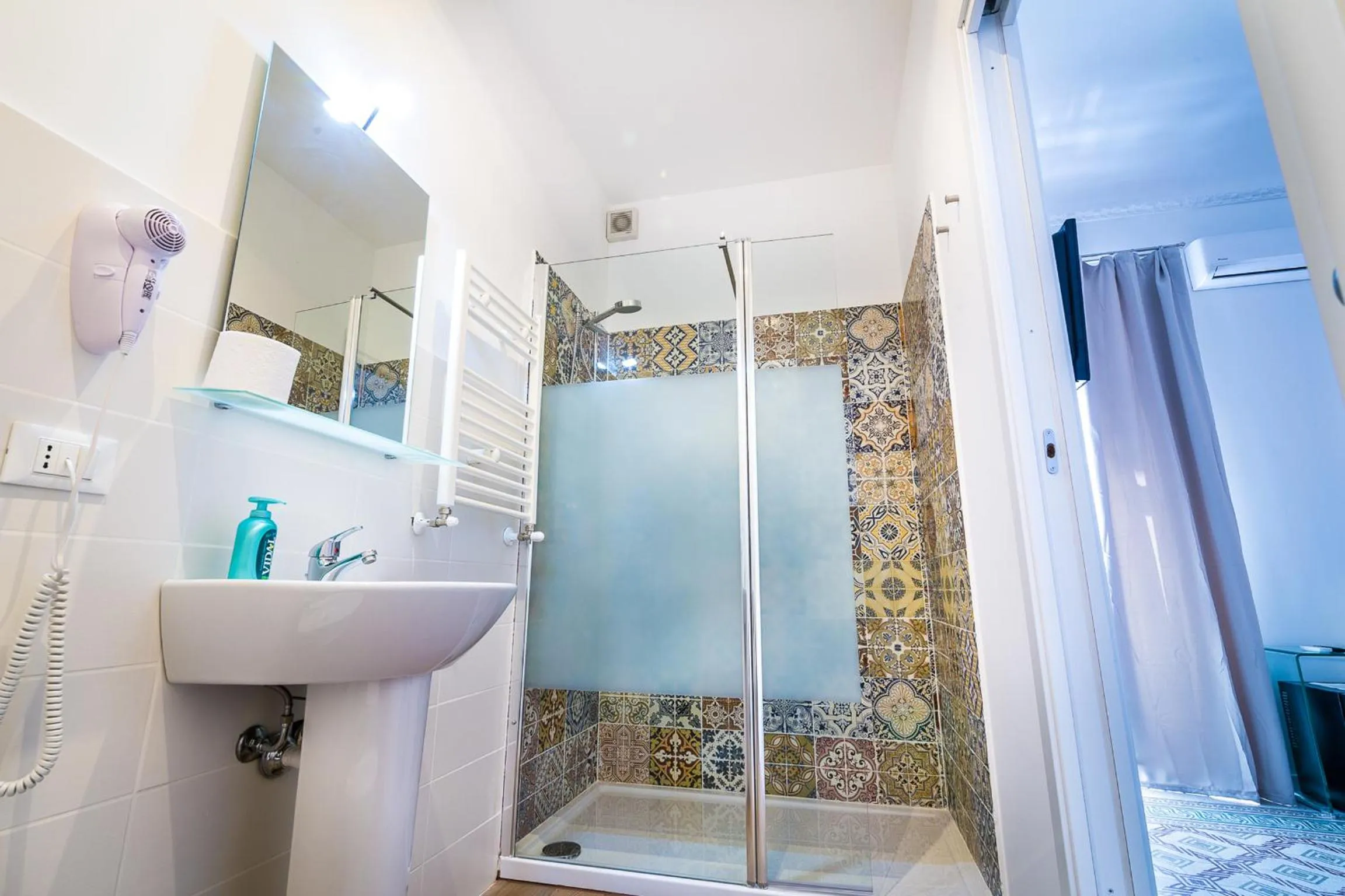 Bathroom in Liberty Suites