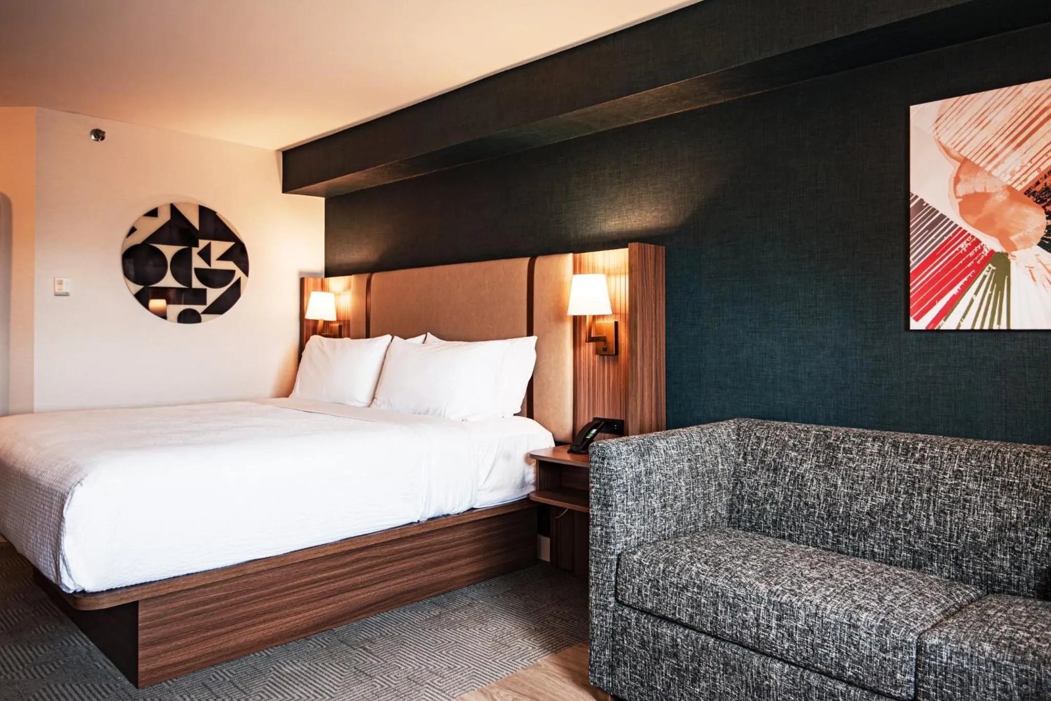 Photo of the whole room, Bed in Holiday Inn & Suites Winnipeg Downtown by IHG