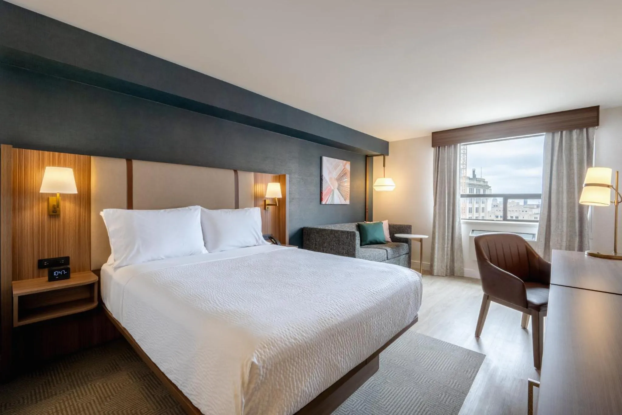 Photo of the whole room, Bed in Holiday Inn & Suites Winnipeg Downtown by IHG