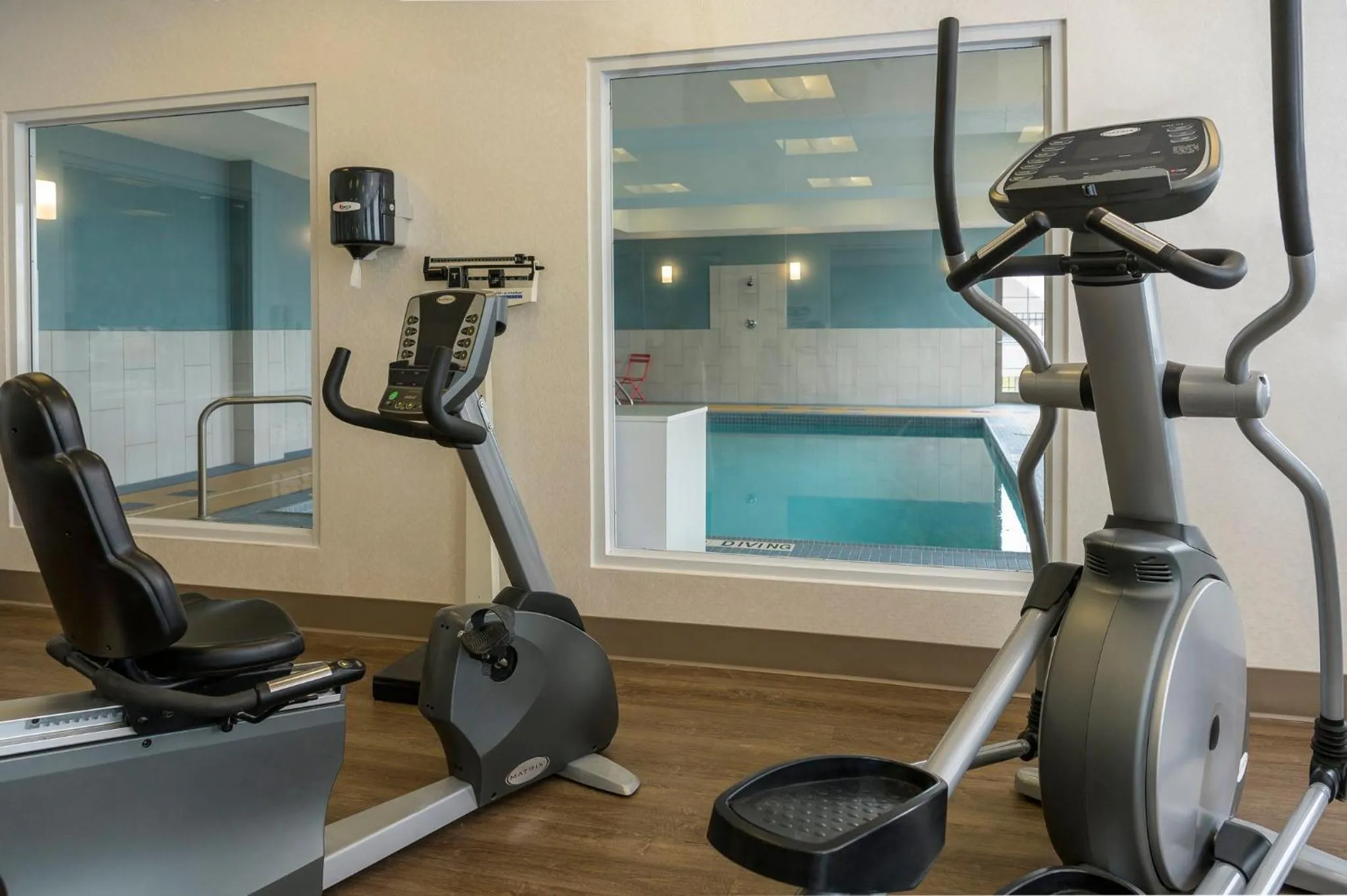 Fitness centre/facilities in Holiday Inn Express Hotel & Suites North Bay by IHG