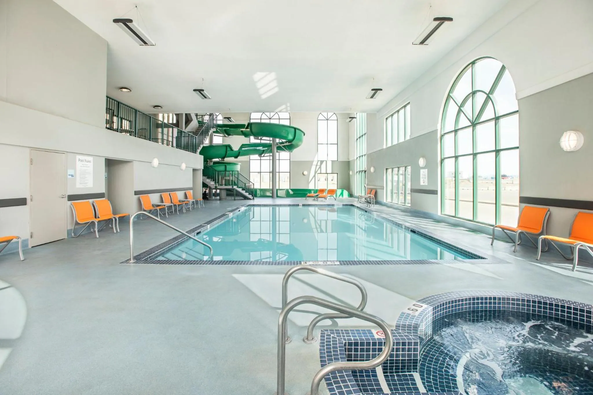 Swimming pool in Holiday Inn Express & Suites Medicine Hat by IHG
