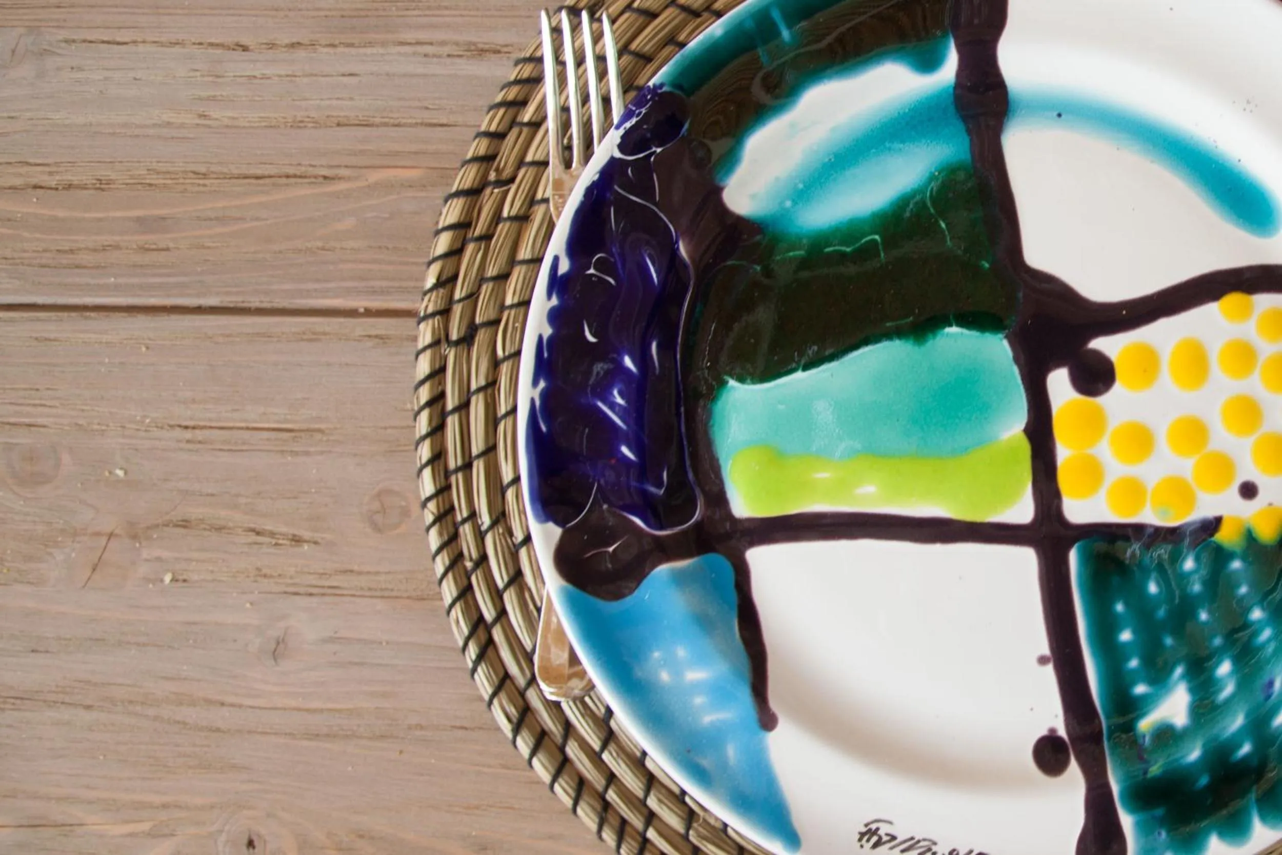 Decorative detail in Fikus - the Apulian B&B