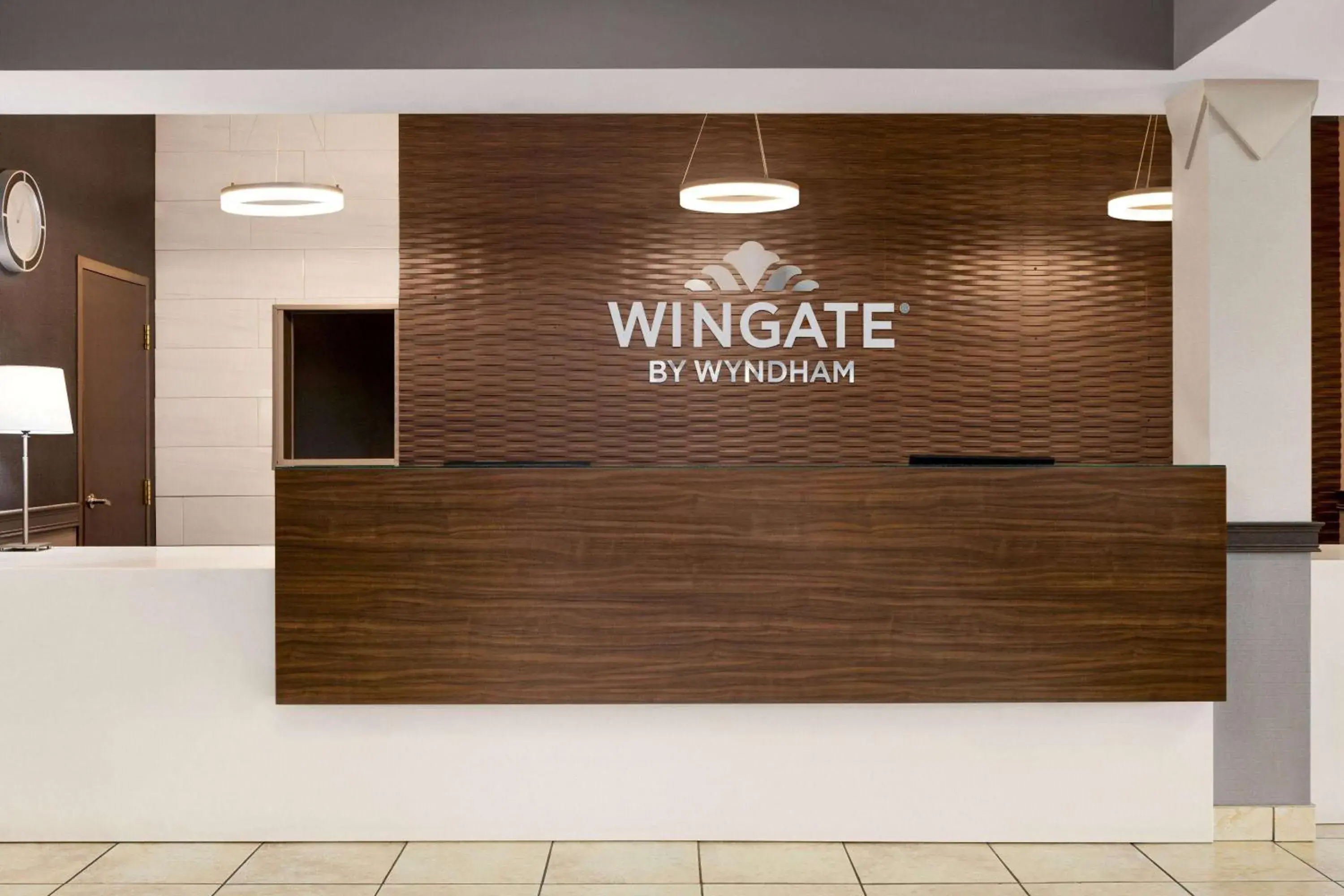 Lobby or reception in Wingate by Wyndham Lethbridge Lobby or reception in Wingate by Wyndham Lethbridge