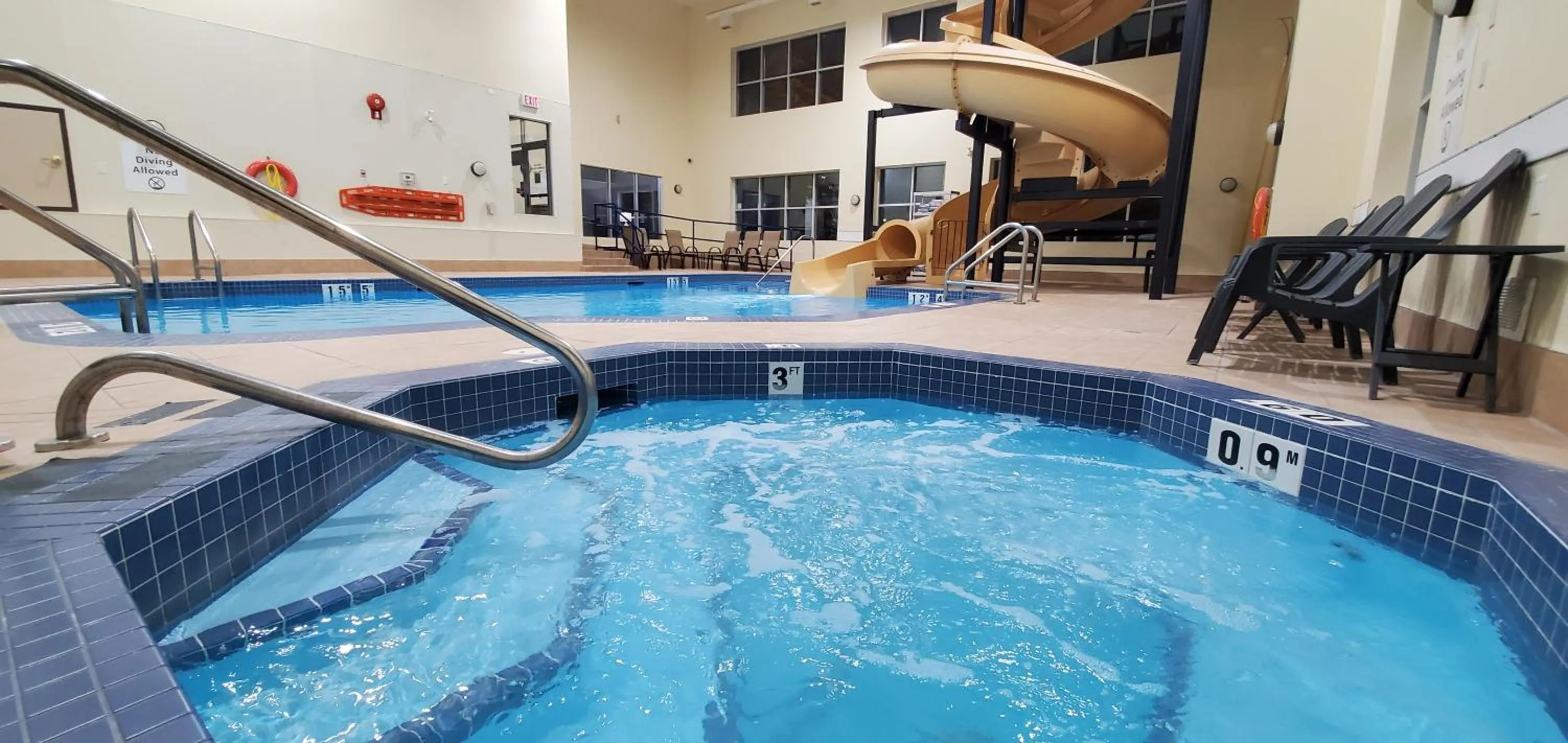 Swimming pool in Wingate by Wyndham Lethbridge