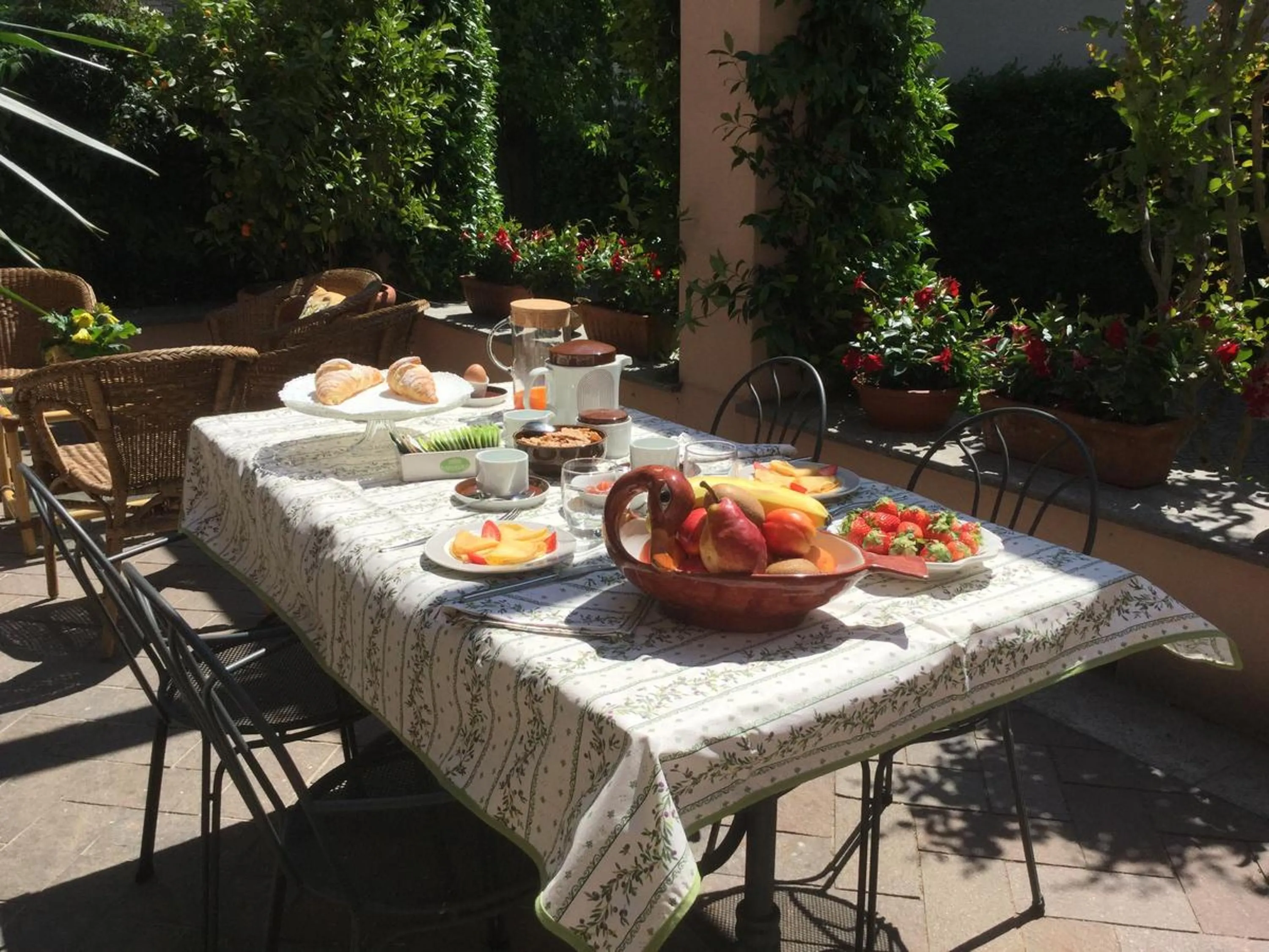 Patio in B&B Pescarenico
