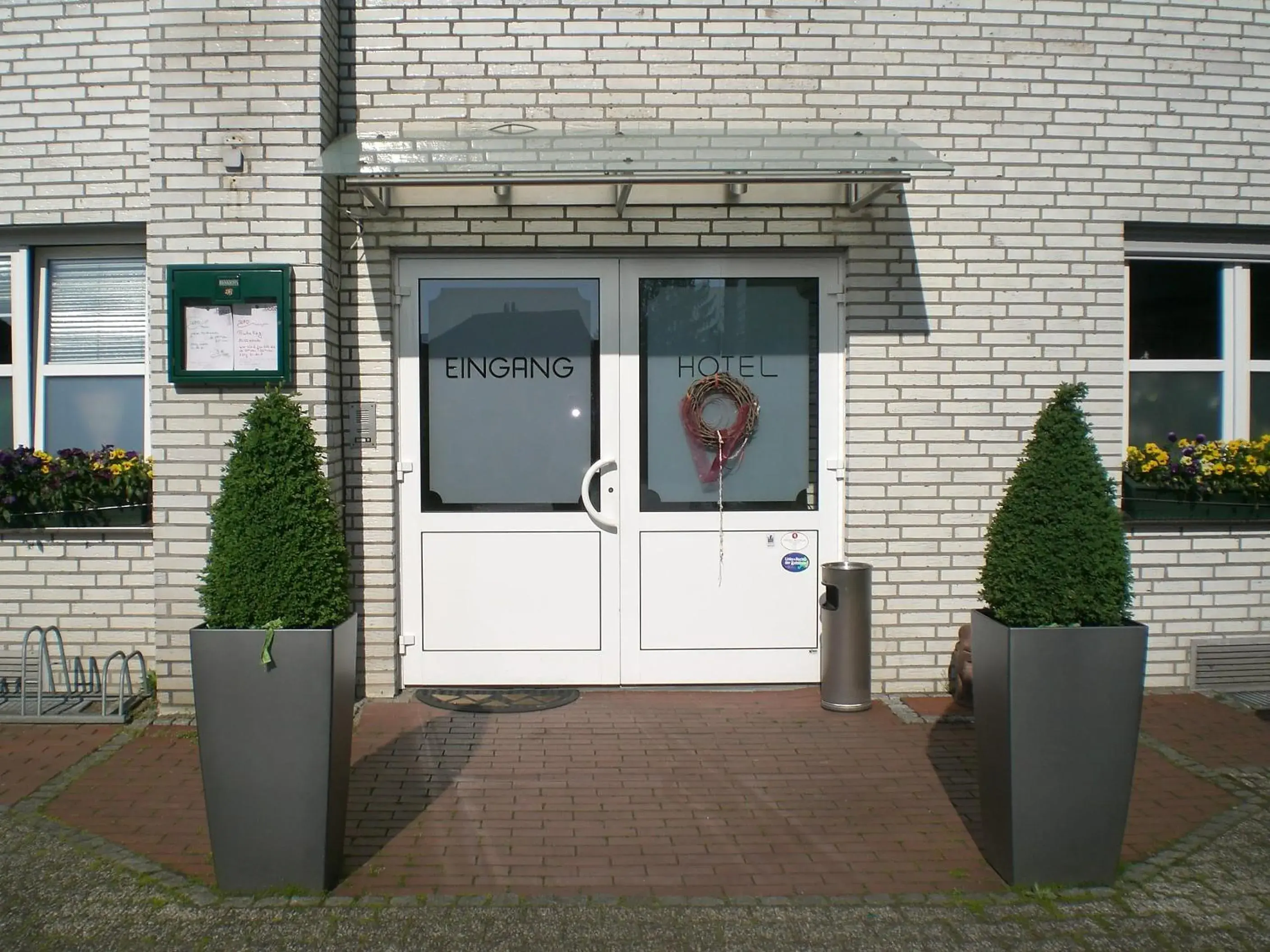 Patio in an Hotel Patio in an Hotel