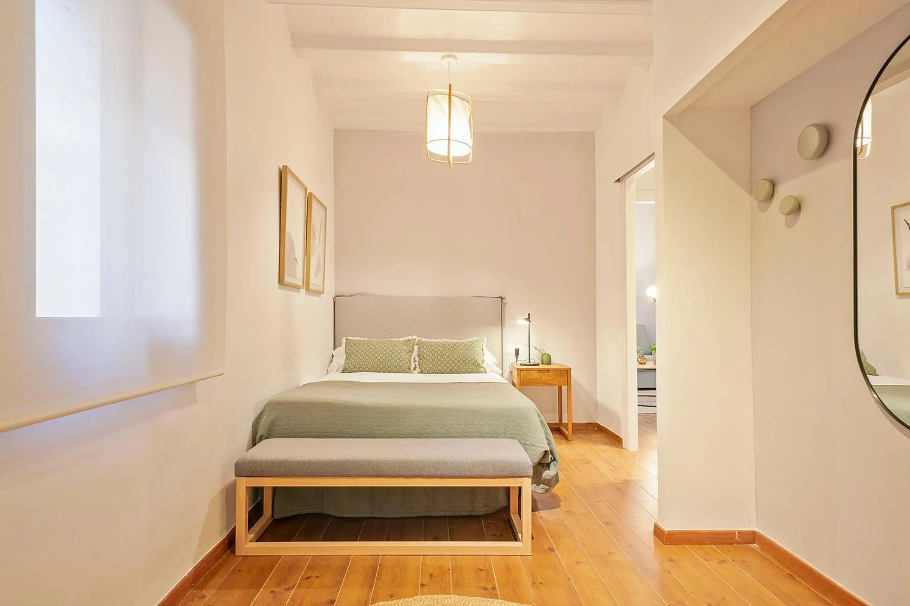 Bedroom, Bed in Citytrip Palau de la Música