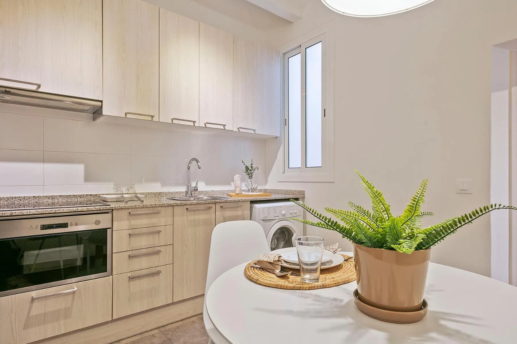 Kitchen or kitchenette in Citytrip Palau de la Música