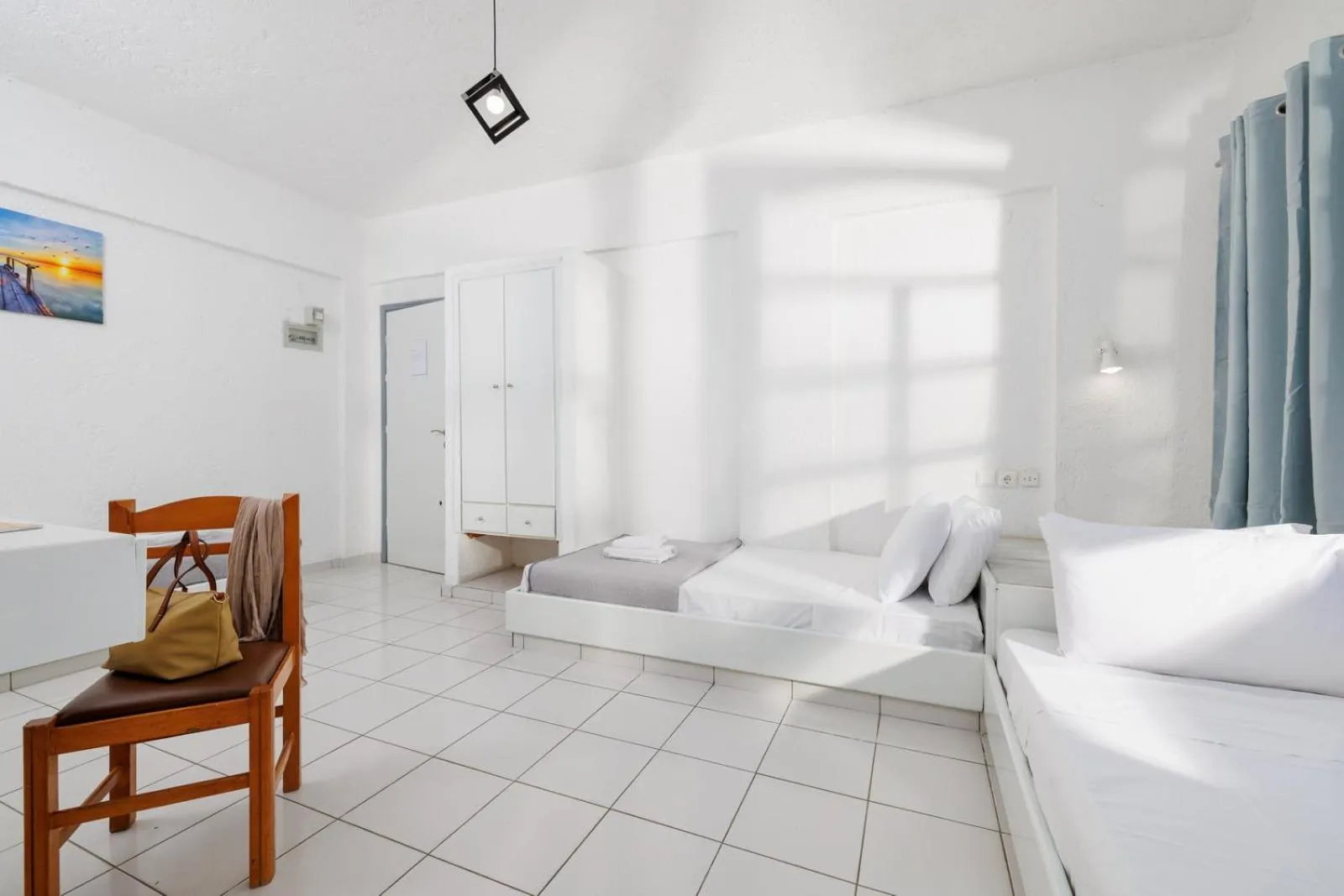 Bed in Kings Hersonissos Hotel