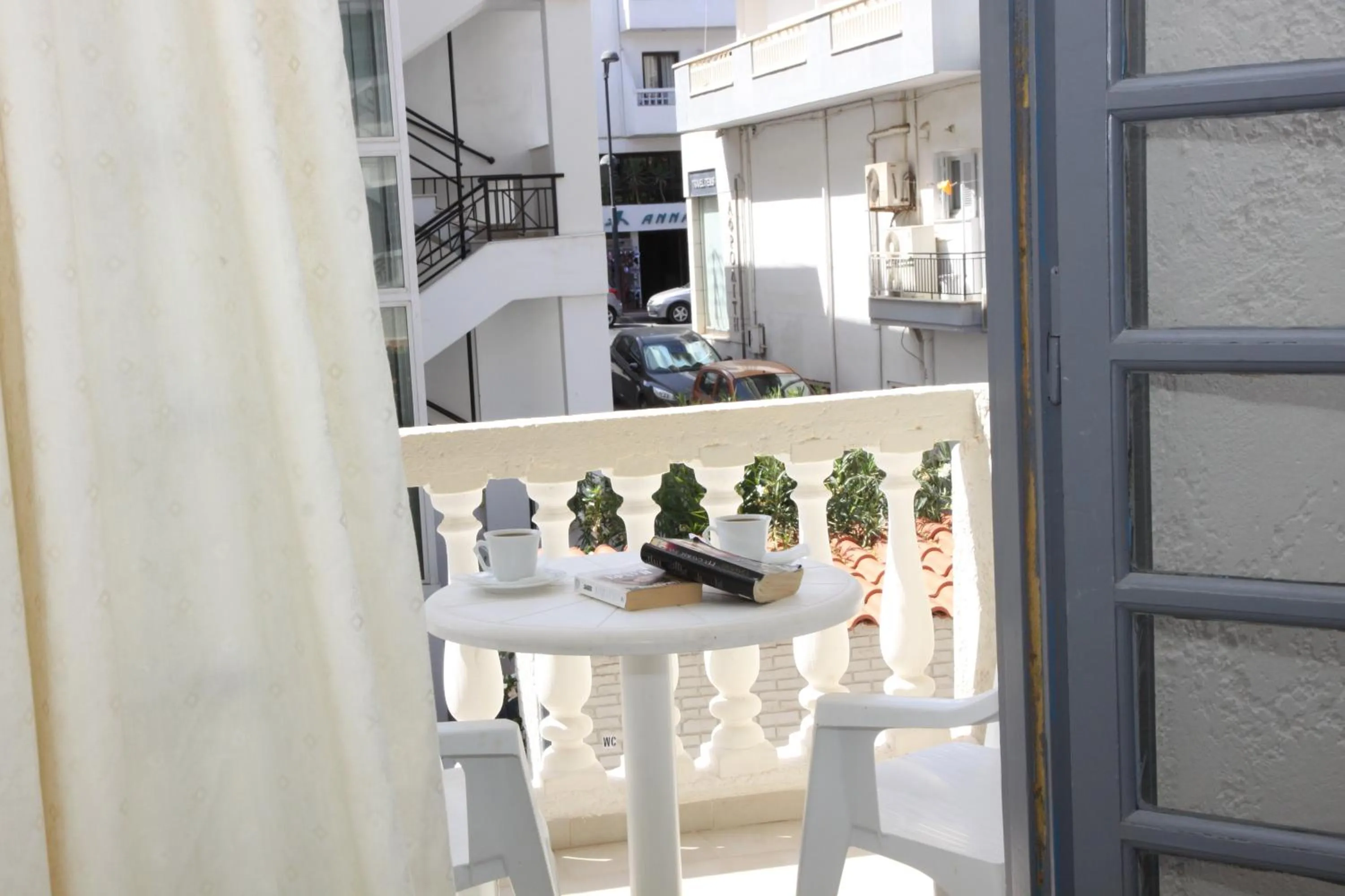 Balcony/Terrace in Kings Hersonissos Hotel