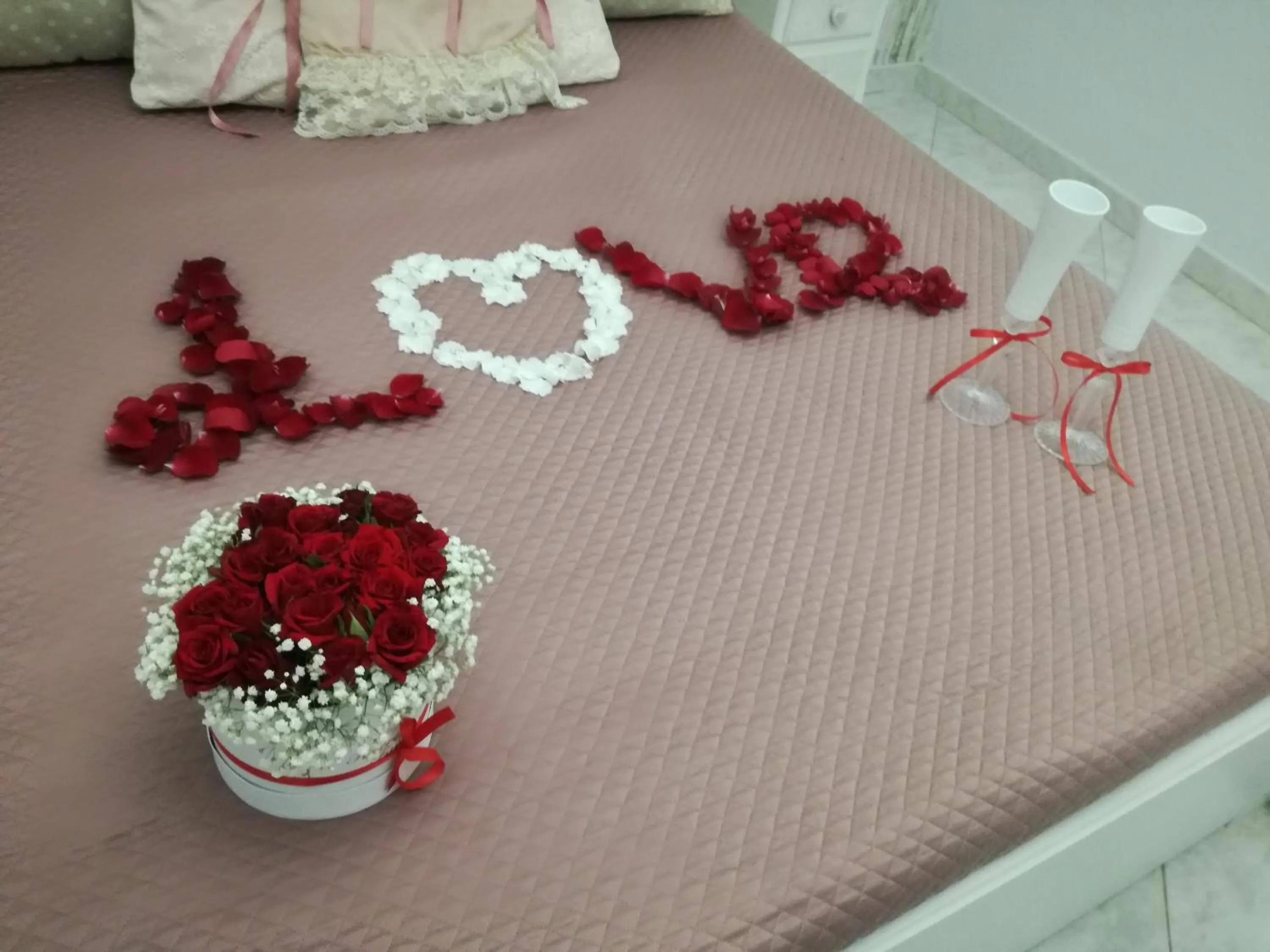 Bedroom in La Corte delle Vanità