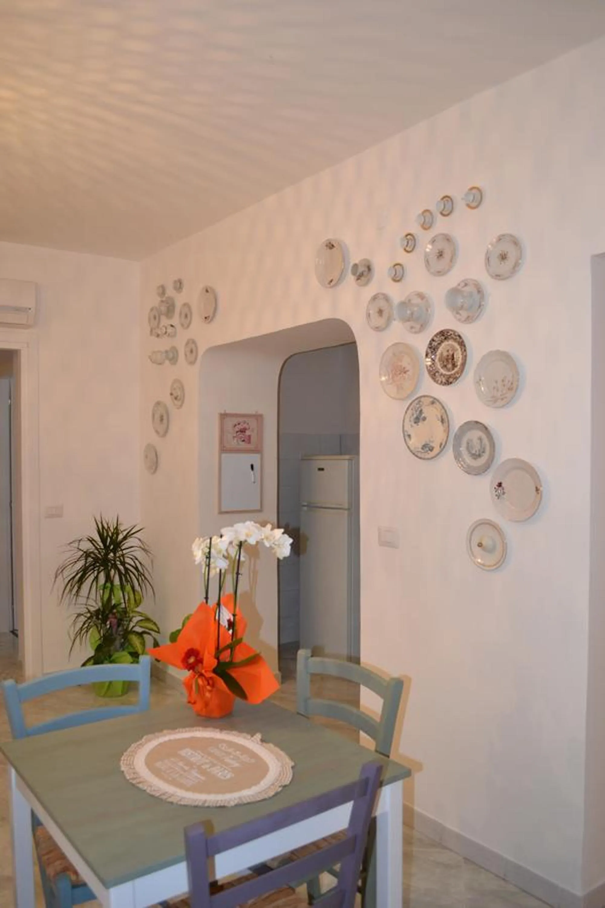 Dining area in La Corte delle Vanità