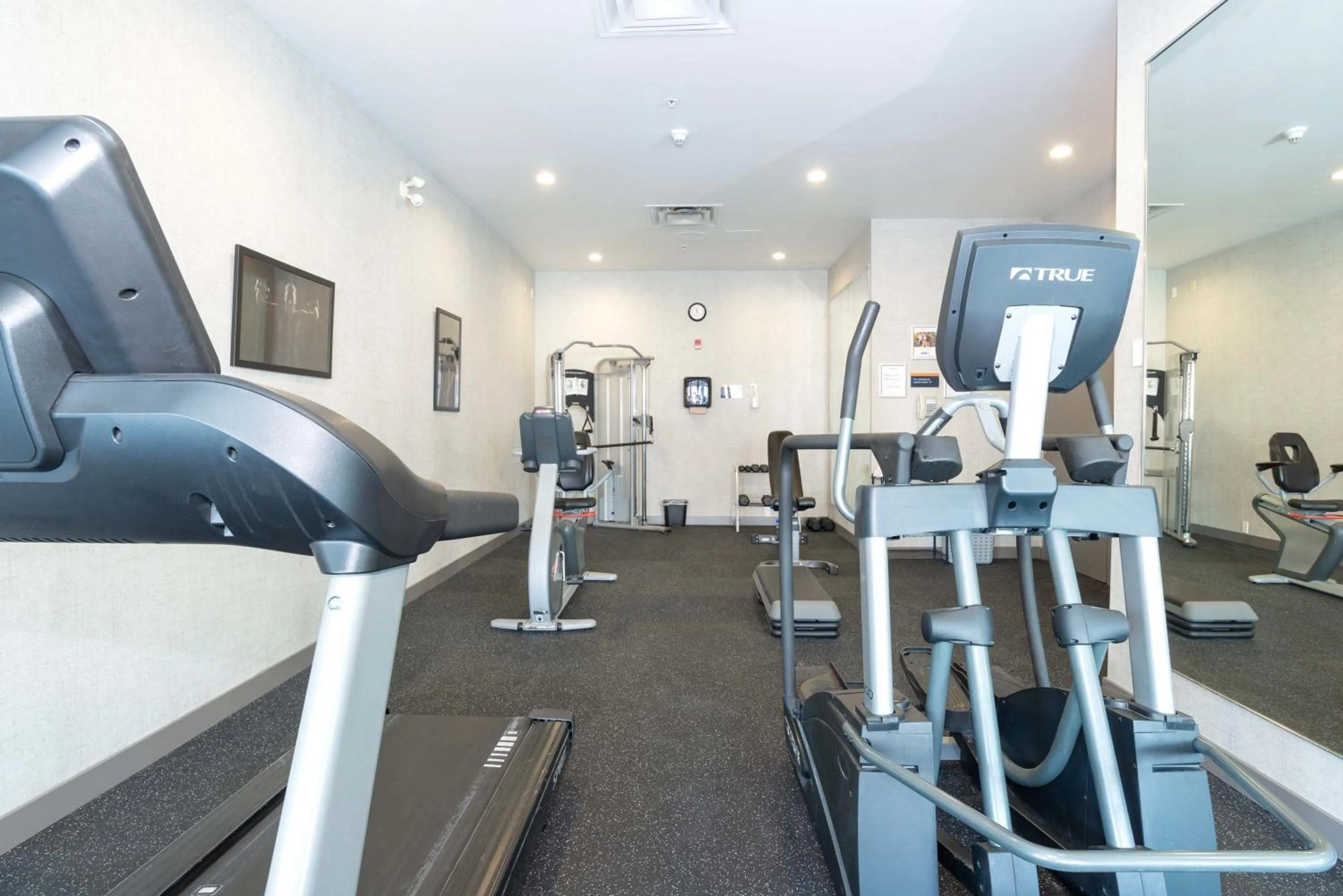 Fitness centre/facilities in Sandman Hotel & Suites Regina