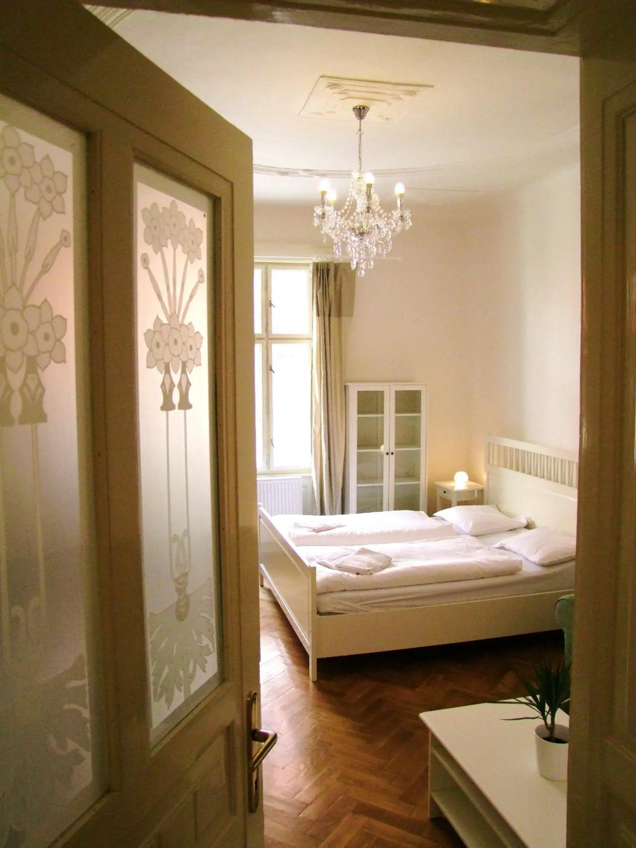 Bed in Old Town Square Apartments Bed in Old Town Square Apartments