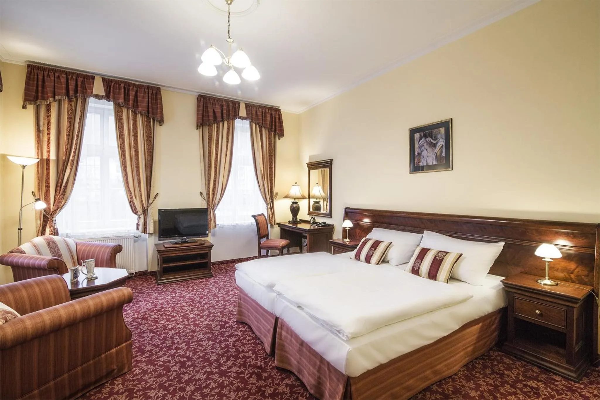 Bedroom, Bed in Hotel Ontario