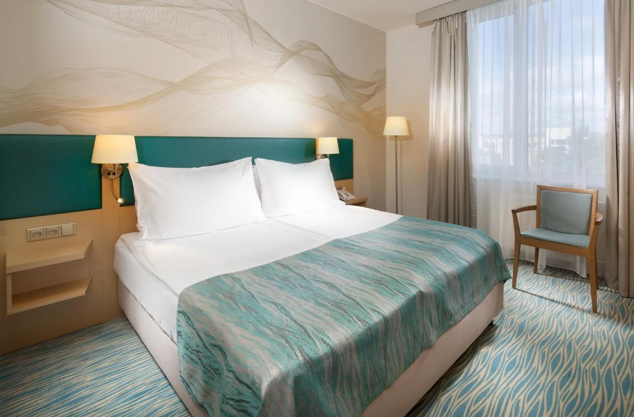 Photo of the whole room, Bed in Holiday Inn Prague by IHG