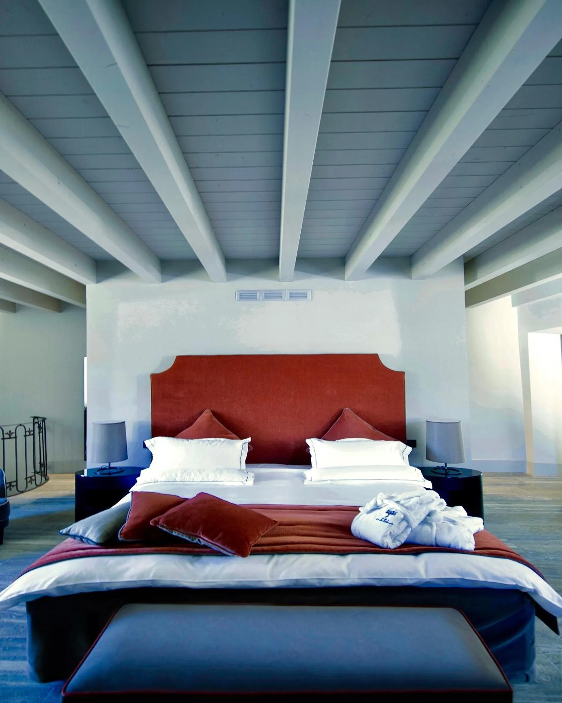 Photo of the whole room, Bed in Podere Castel Merlo Resort