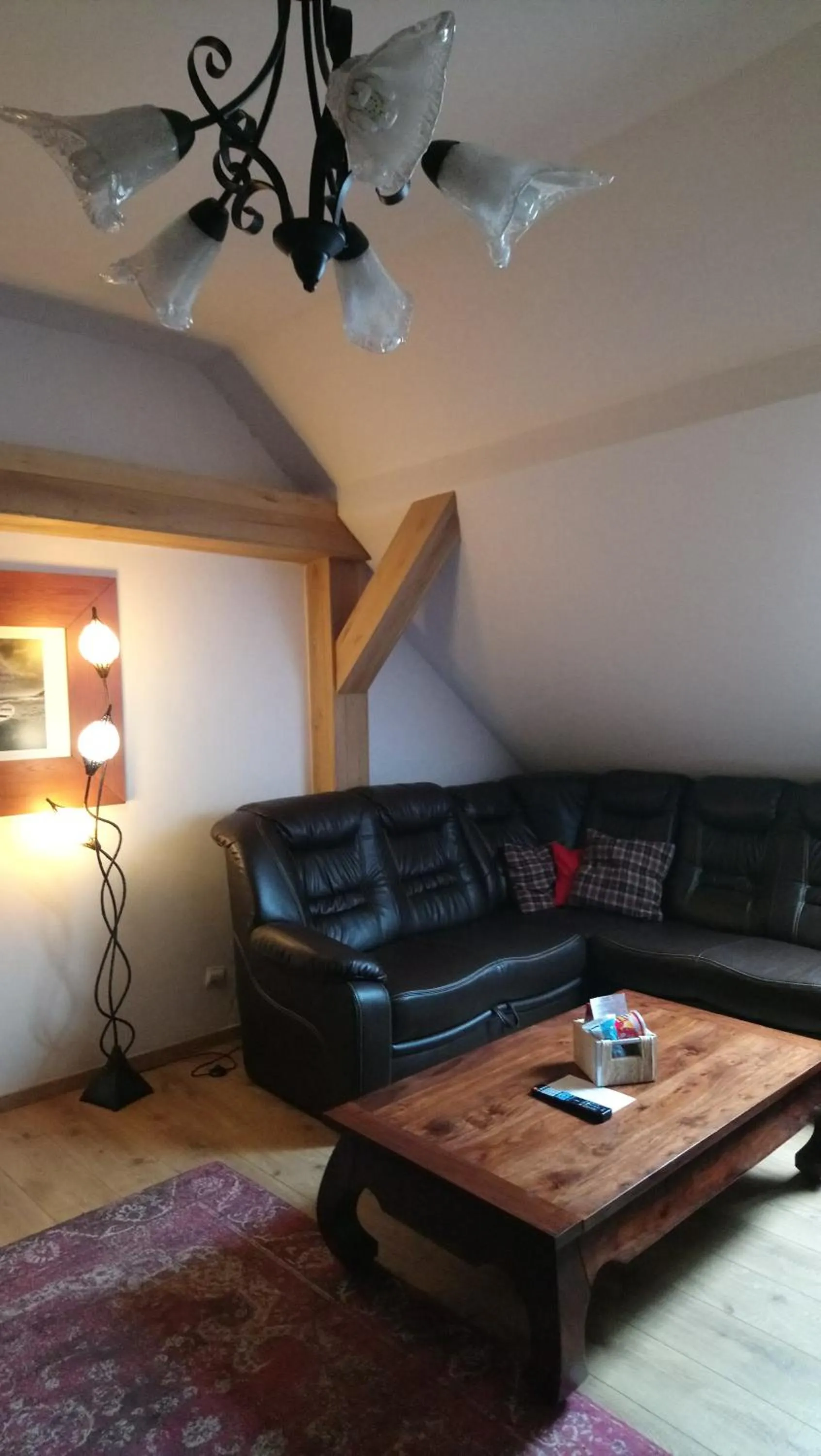 Living room in Enjoy Inn