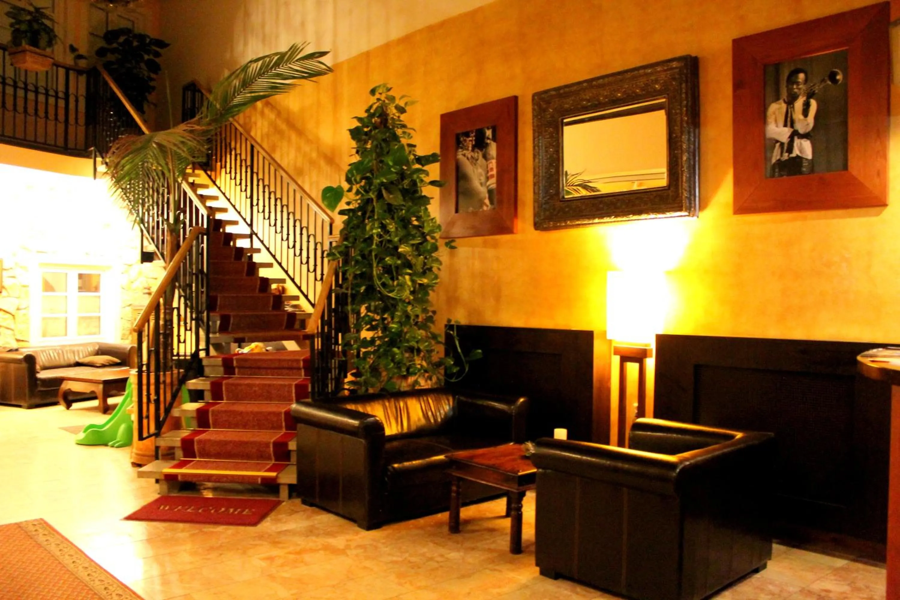 Lobby or reception in Enjoy Inn