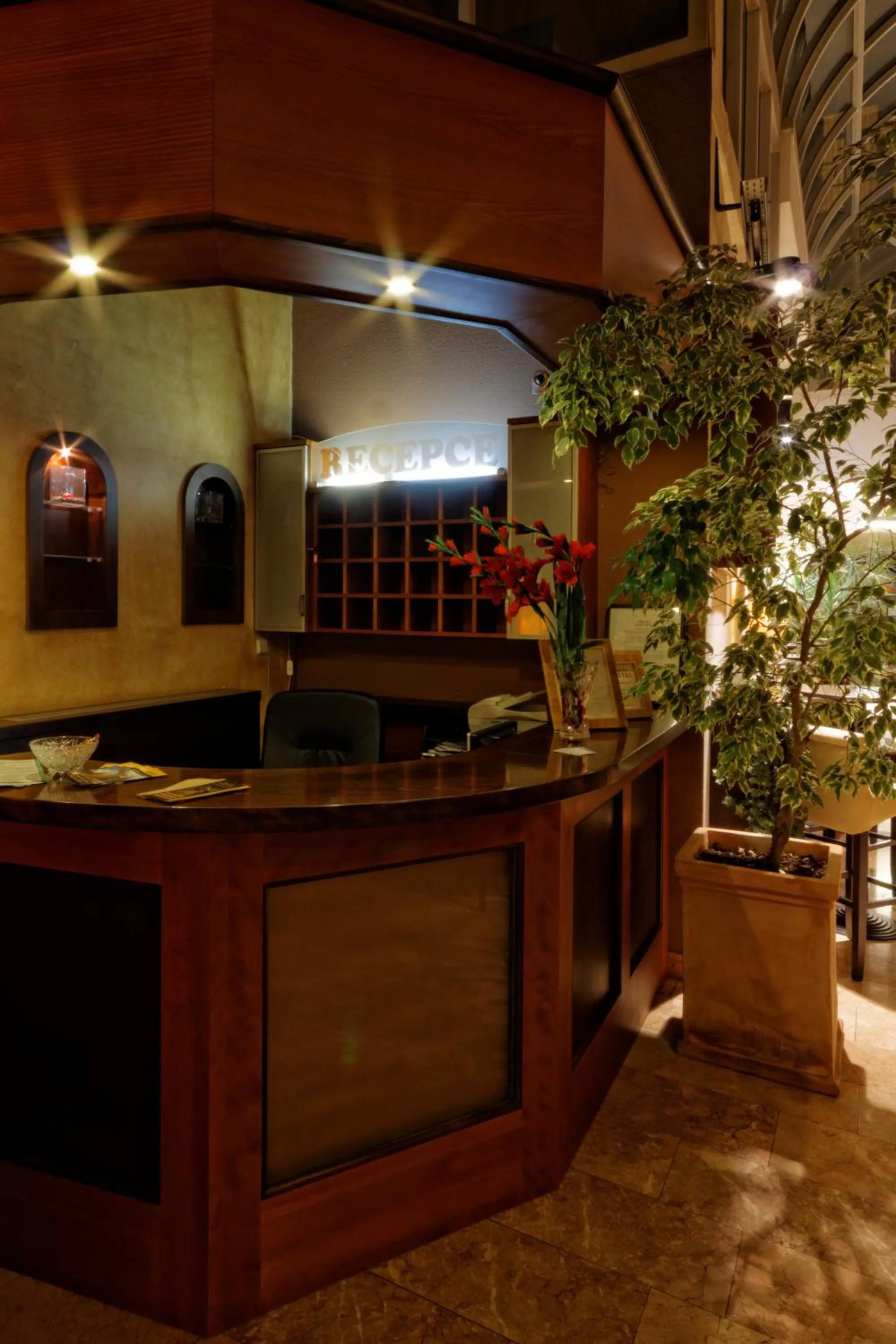 Lobby or reception in Enjoy Inn