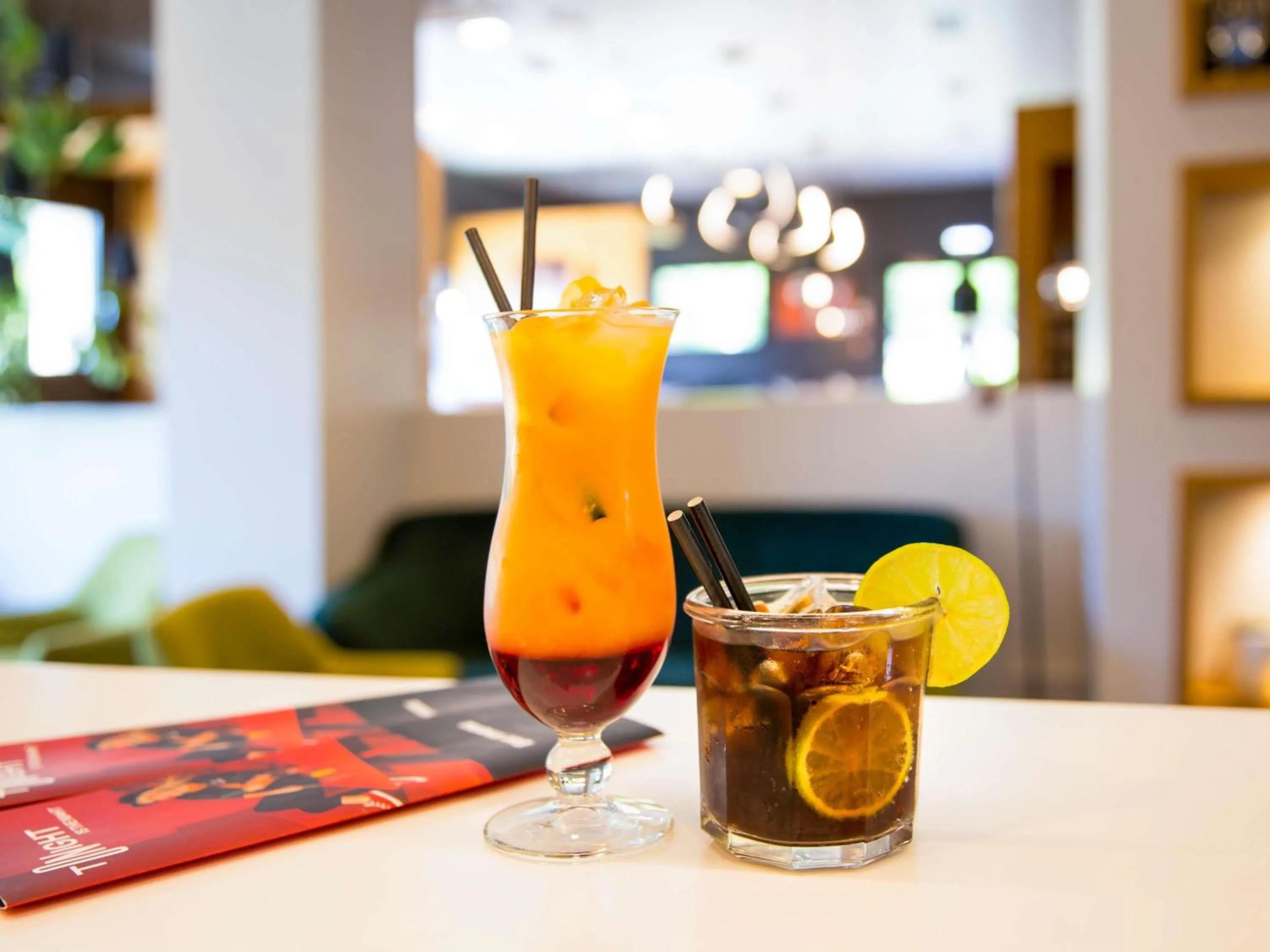 Lounge or bar in Ibis Hotel Plzeň