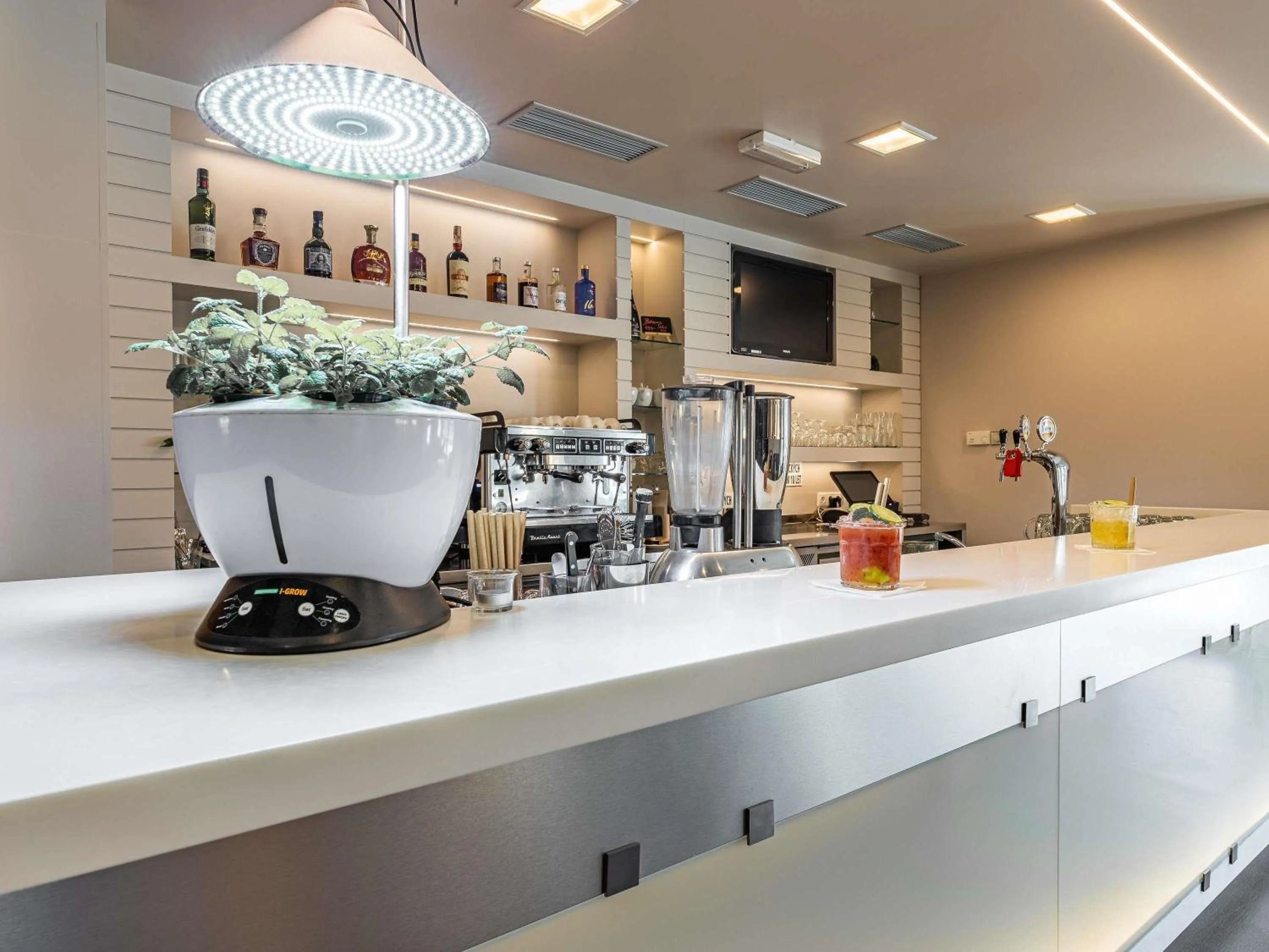 Lounge or bar in Ibis Hotel Plzeň