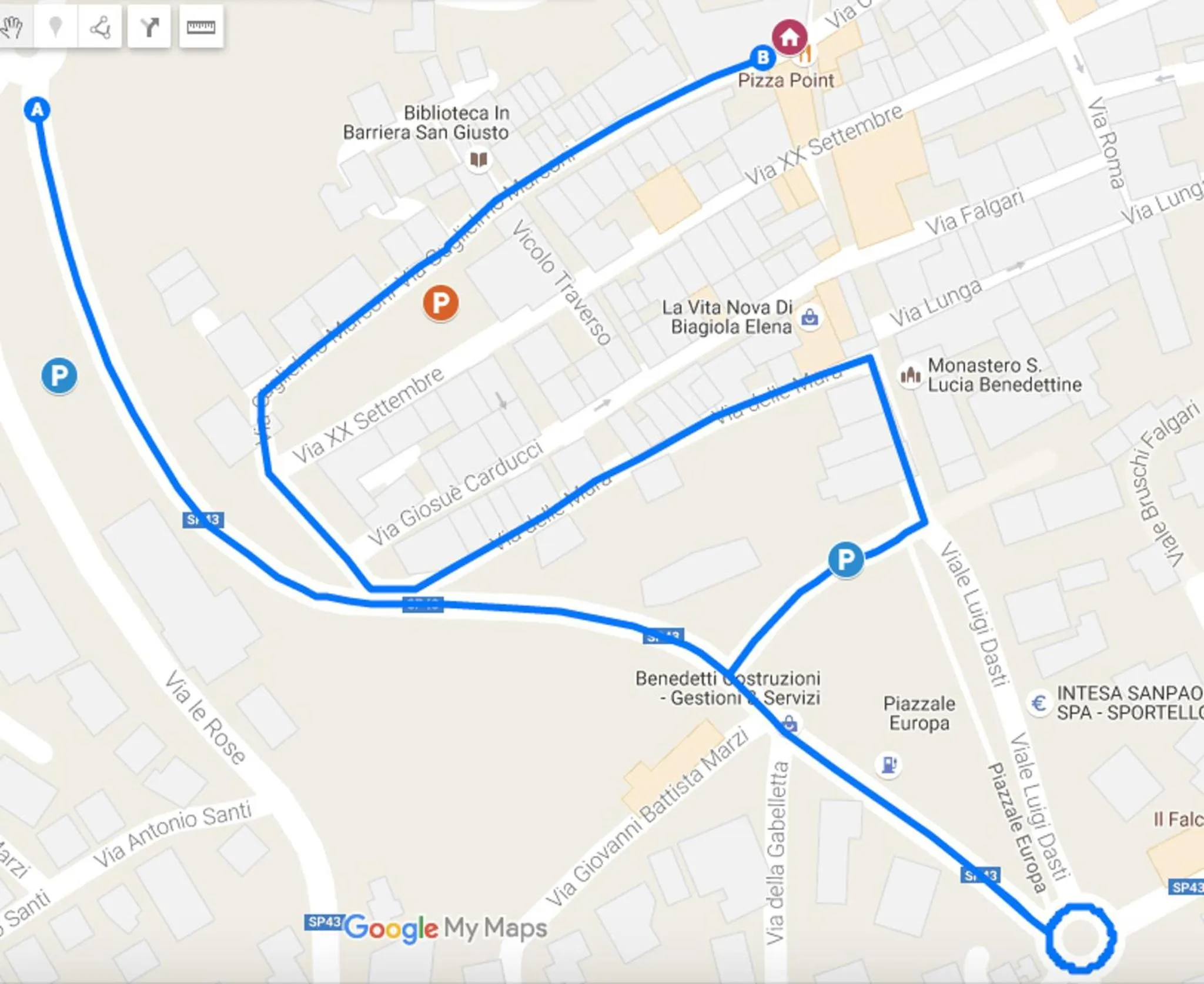 Nearby landmark in B&B Chiostro San Marco