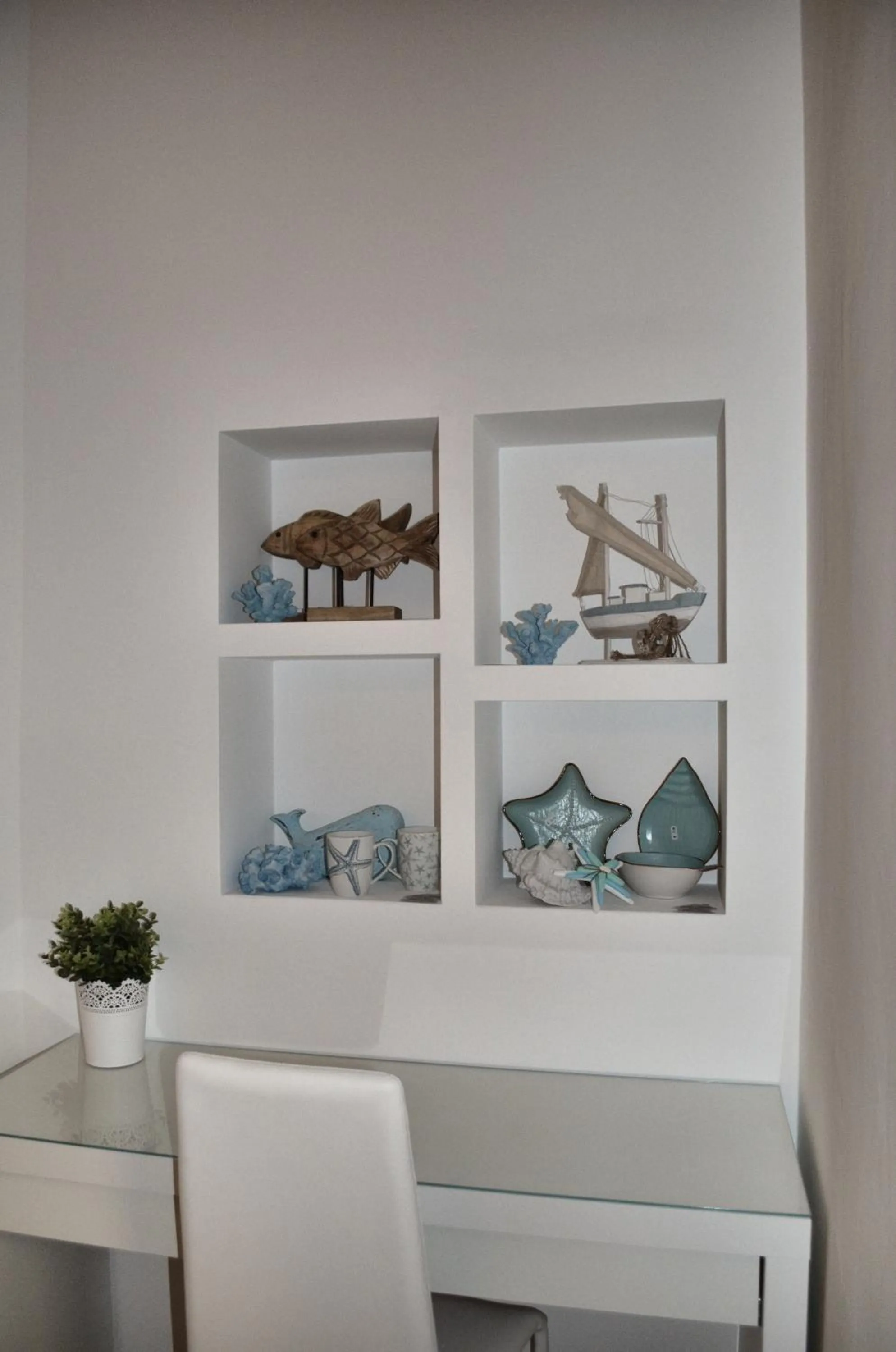 Decorative detail in B&B Chiostro San Marco